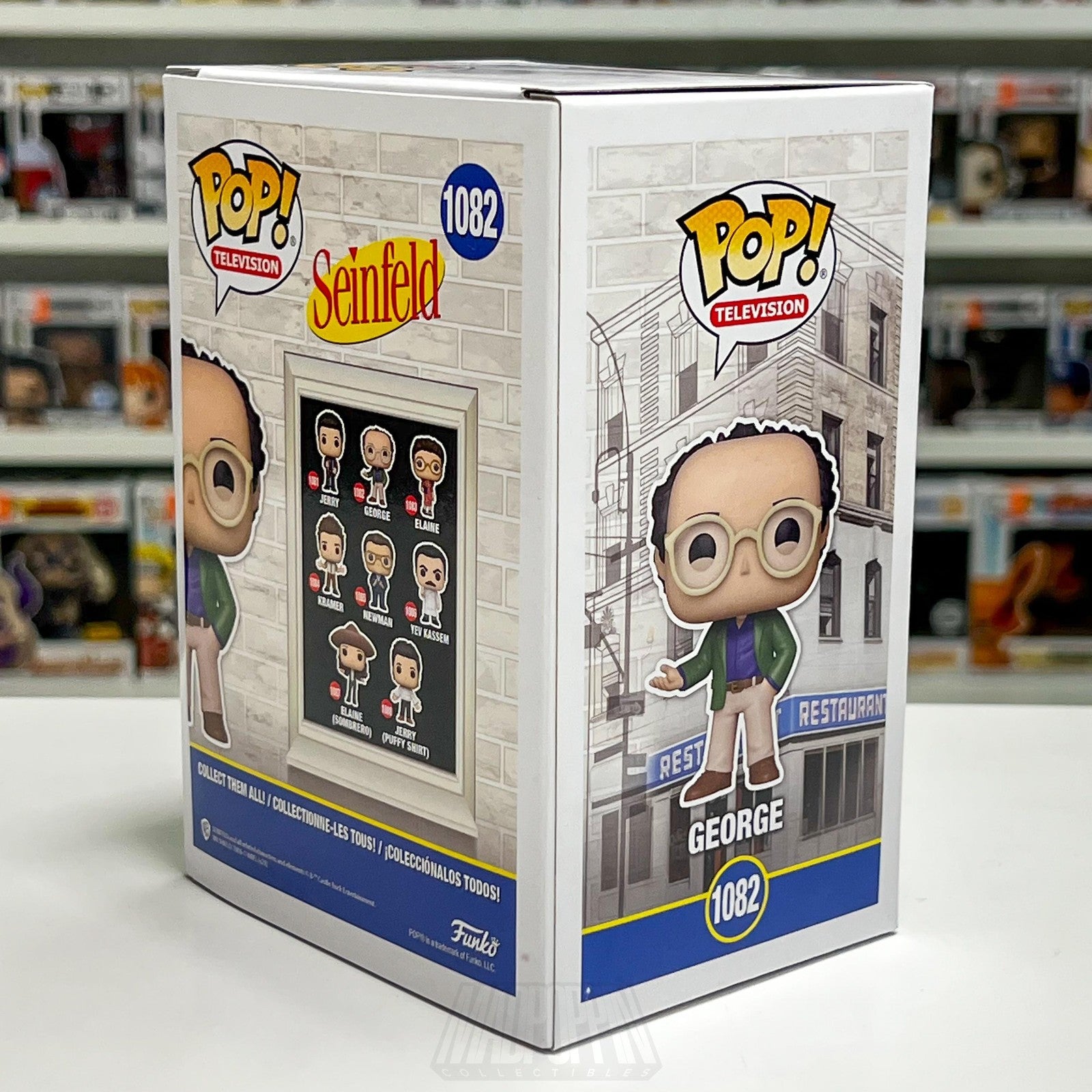 Funko Pop! Television Seinfeld #1082 George Costanza Toy Comedy Sitcom TV Show