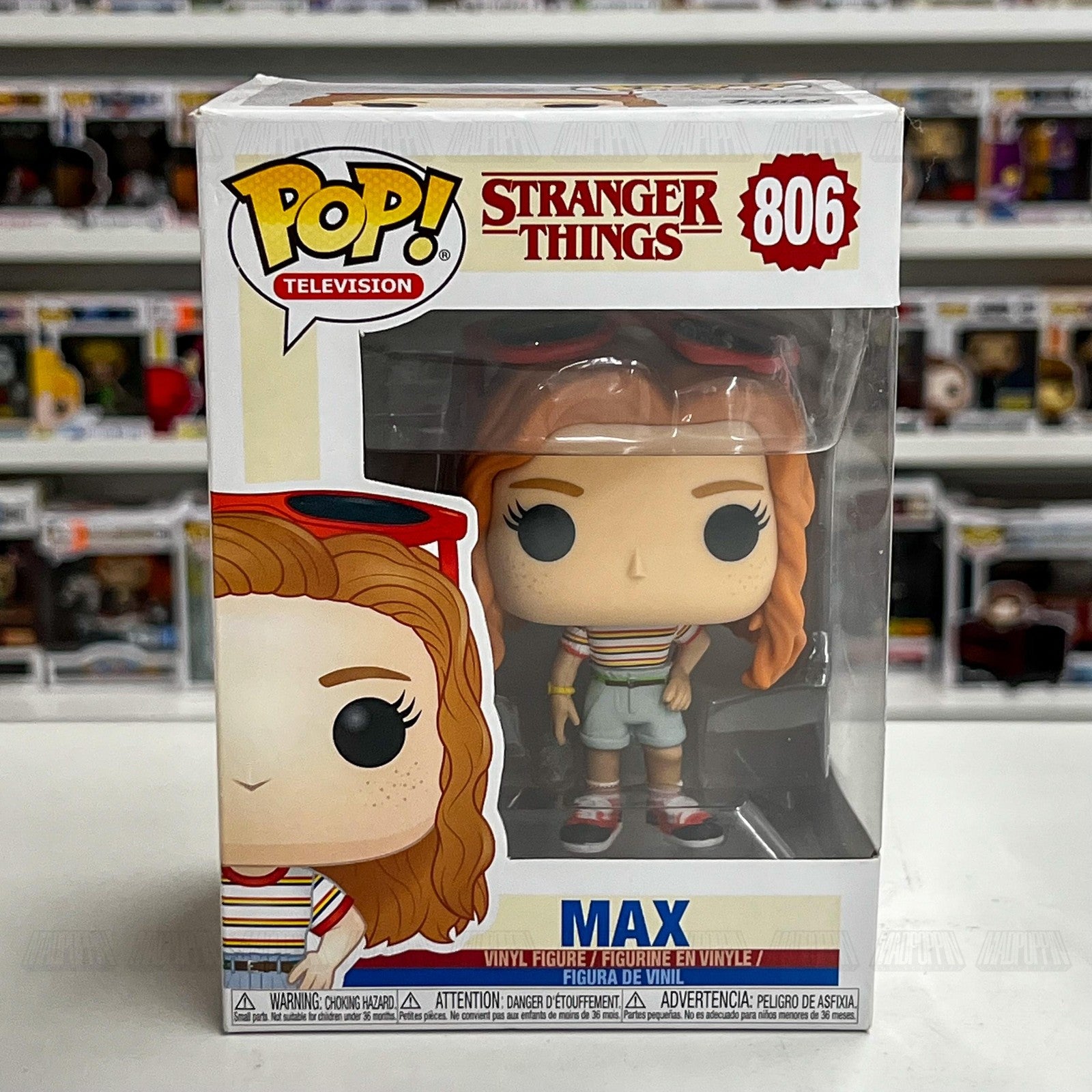 Funko POP Stranger Things Max 806 Vinyl Figure TV Collectible New in Box Netflix