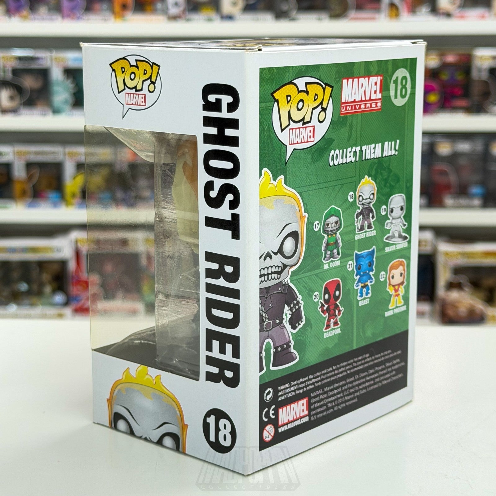 Funko Pop Marvel Universe Ghost Rider 18 Supernatural Antihero Toy Vinyl Figure2