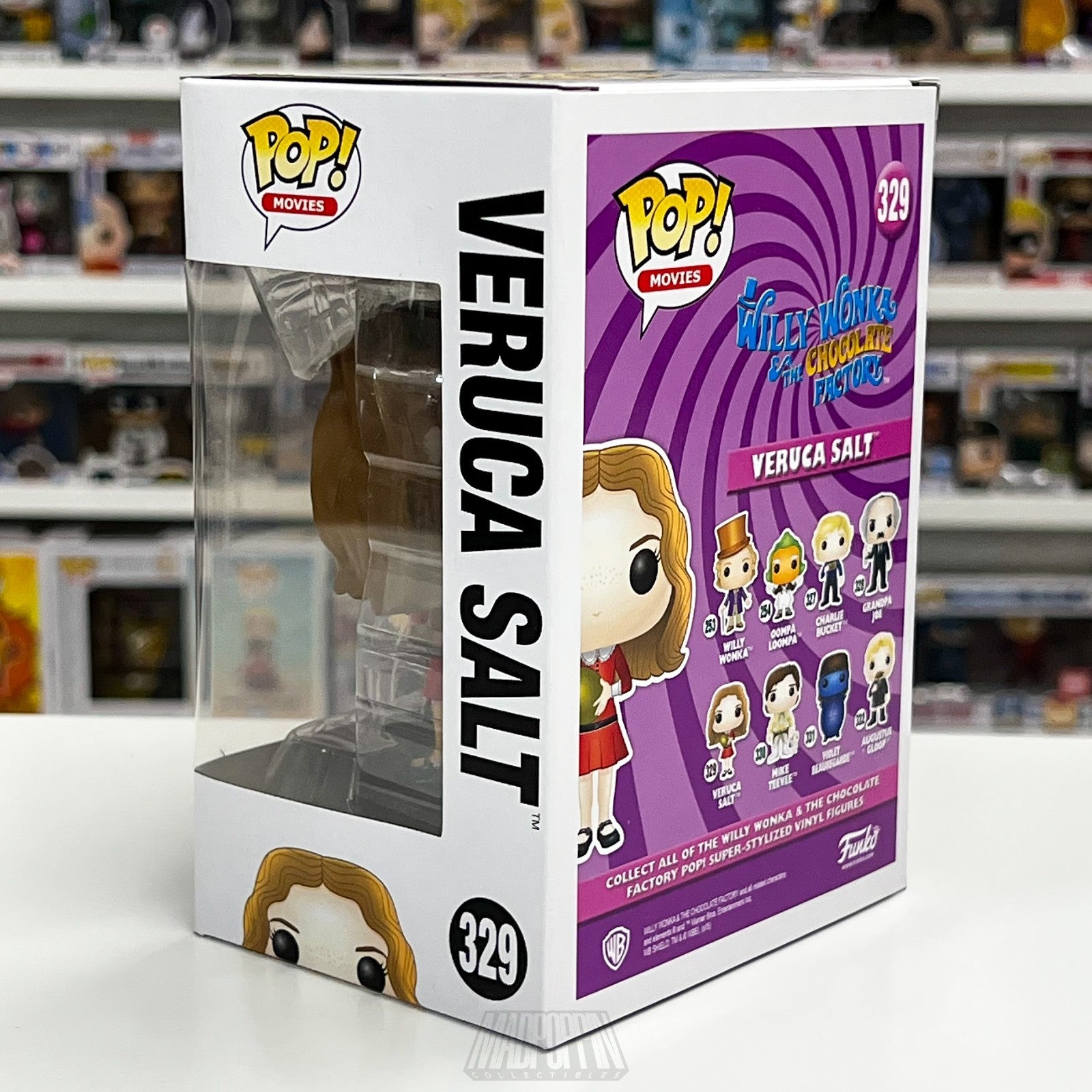 Funko Pop Movies Willy Wonka & The Chocolate Factory Veruca Salt Golden Egg 329