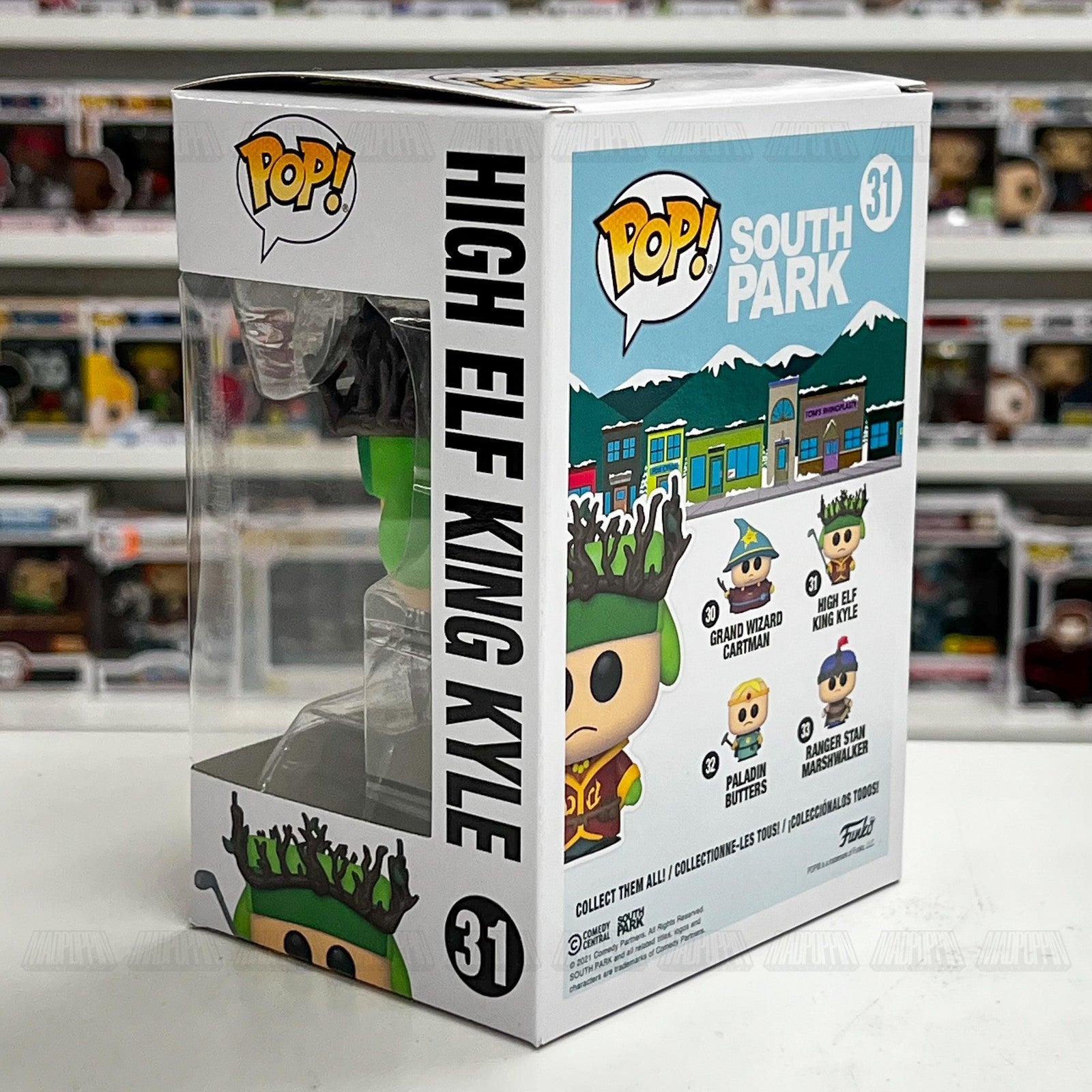 Funko Pop South Park High Elf King Kyle 31 Vinyl Figure Television Standard New