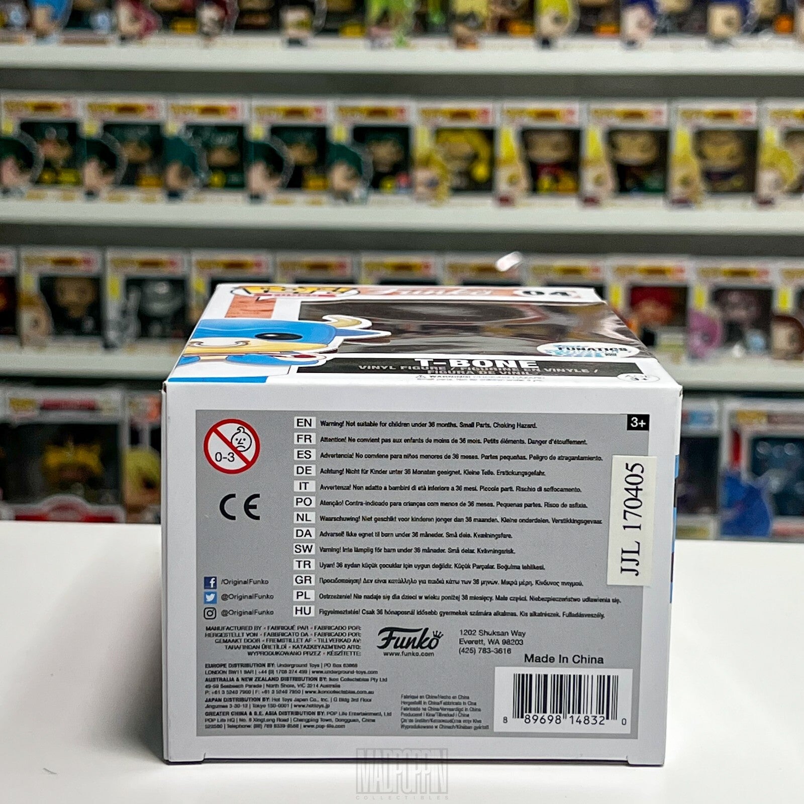 Funko Pop FDO Funatics Day Out 7 T-Bone Pink Spastik Plastik 04 ULTRA RARE