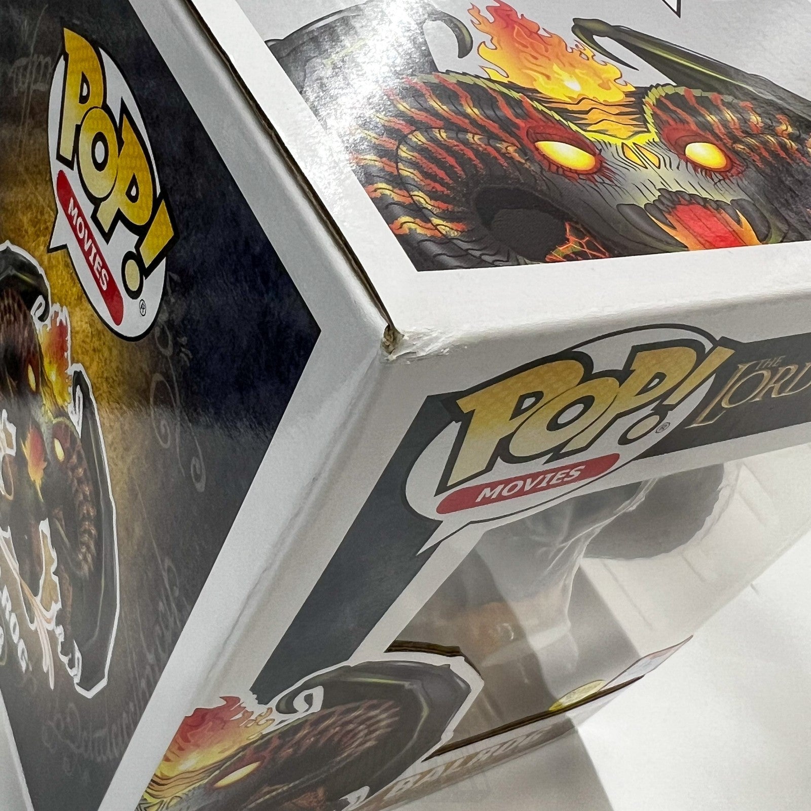 Funko Pop Movies Lord of the Rings LOTR Balrog Glow NYCC 448 6 Inch Vinyl Figure9
