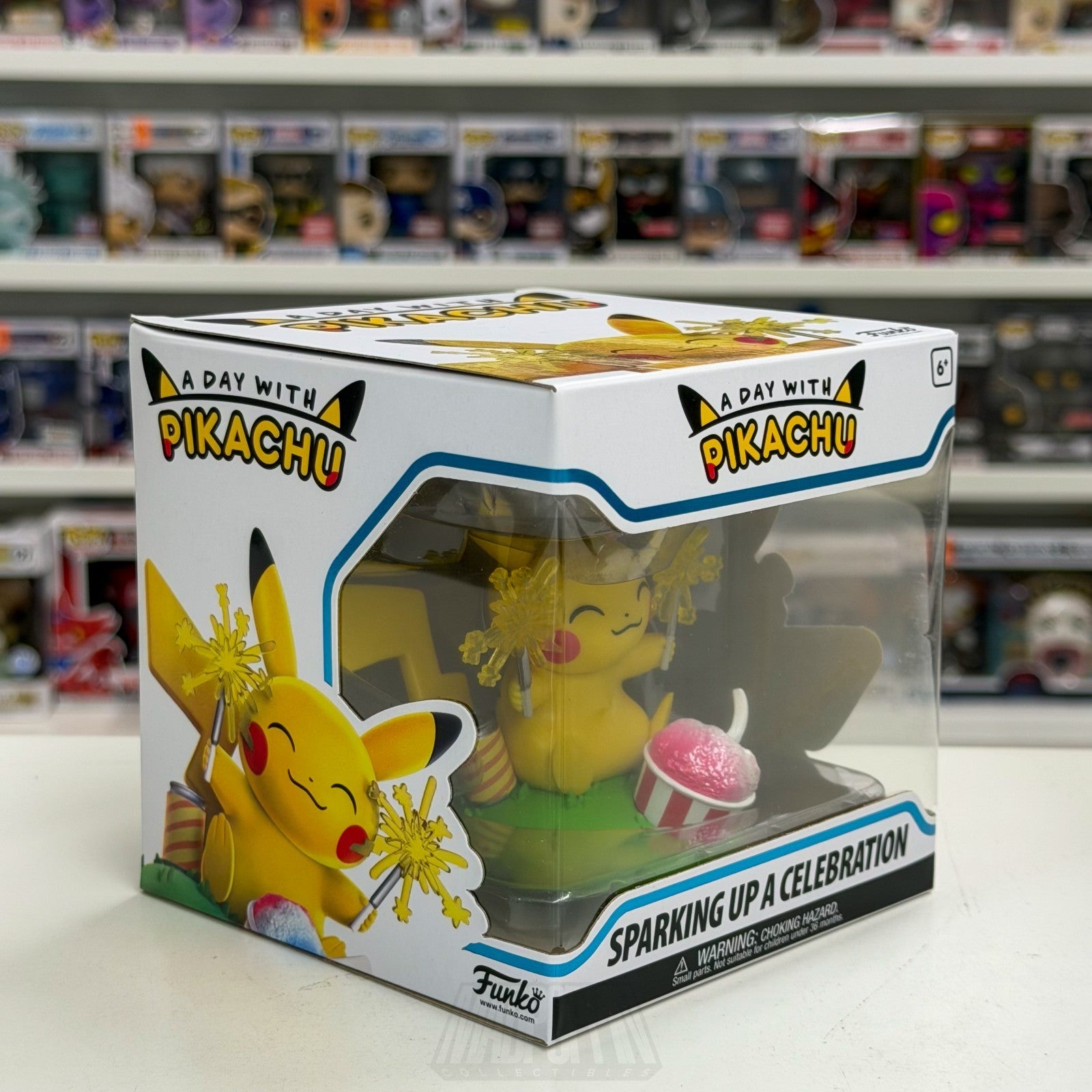 Funko A Day With Pikachu Sparking Up Celebration Pokémon Center TCG Vinyl Figure5