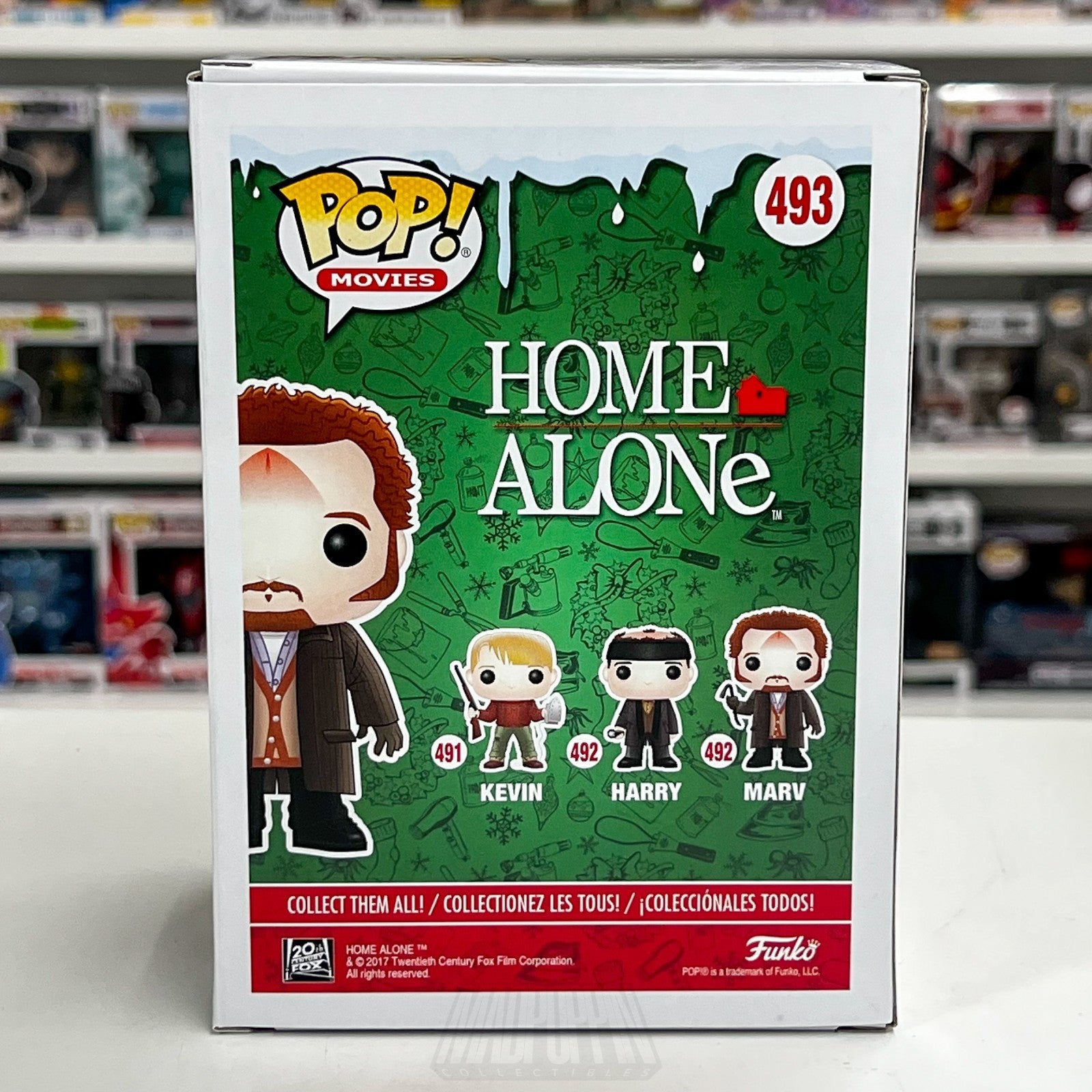 Funko Pop Movies Home Alone Marv Murchins 493 Wet Bandits Christmas Vinyl Figure3