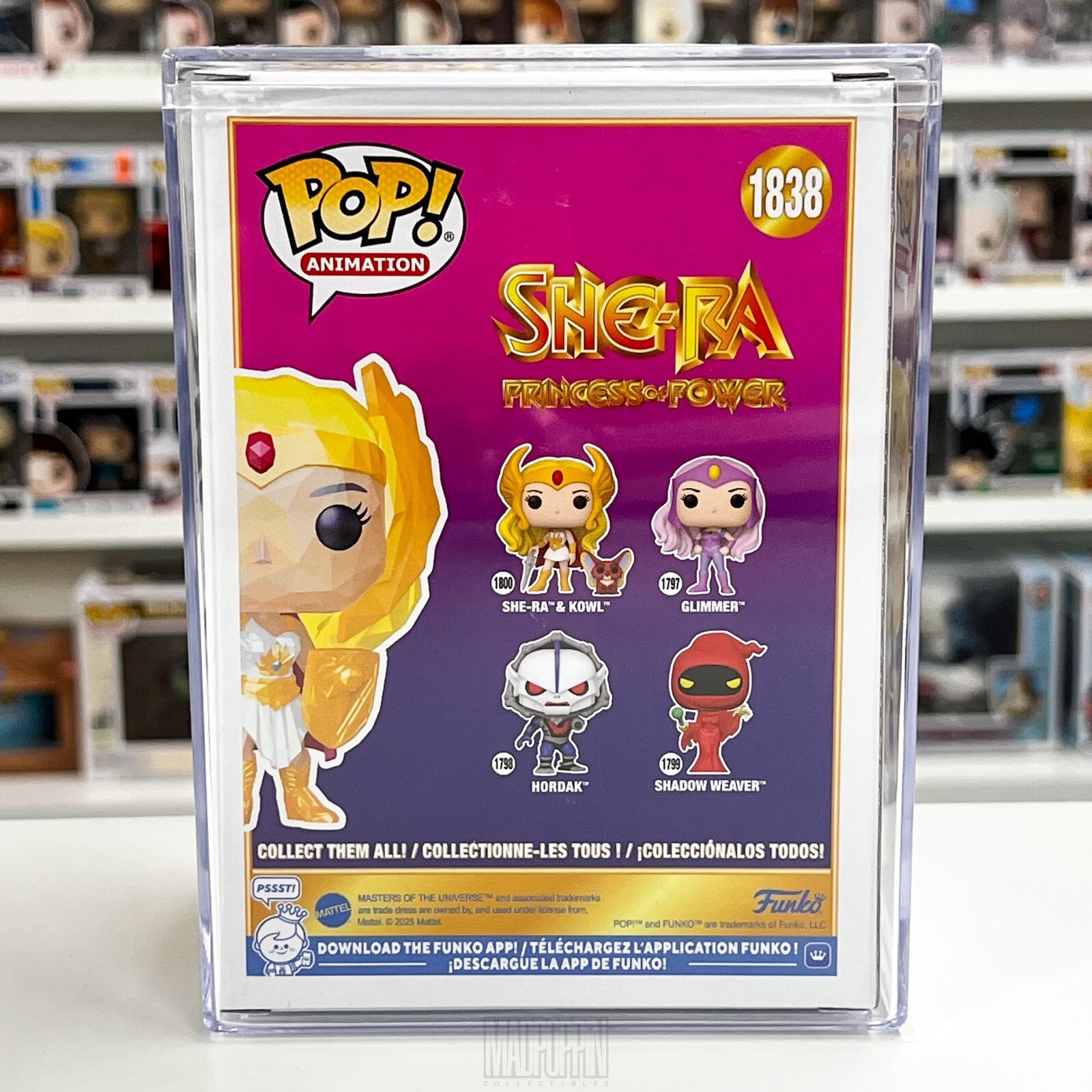 Funko Pop Animation She-Ra Princess of Power MOTU WonderCon 2025 3000pcs 1838
