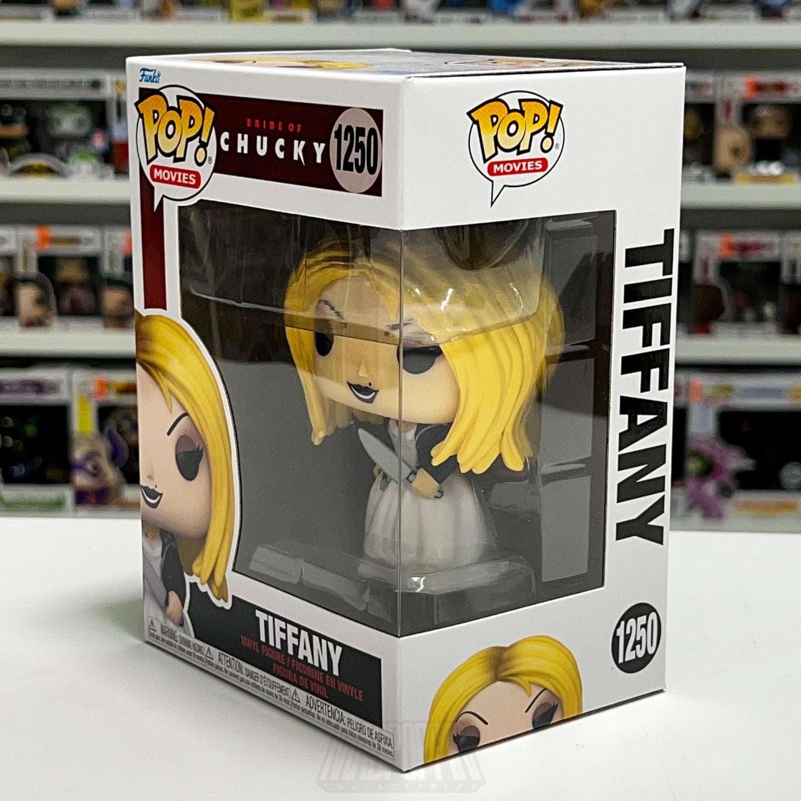 Funko Pop Movies Bride of Chucky Tiffany 1250 Vinyl Figure New in Box Horror Toy