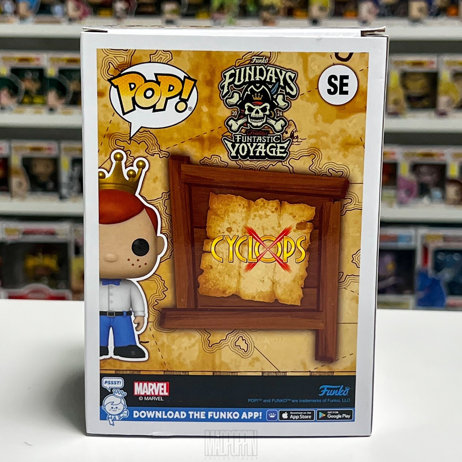Funko Pop Fundays Funtastic Voyage Freddy Cyclops Mutant 900pcs Show Edition SE