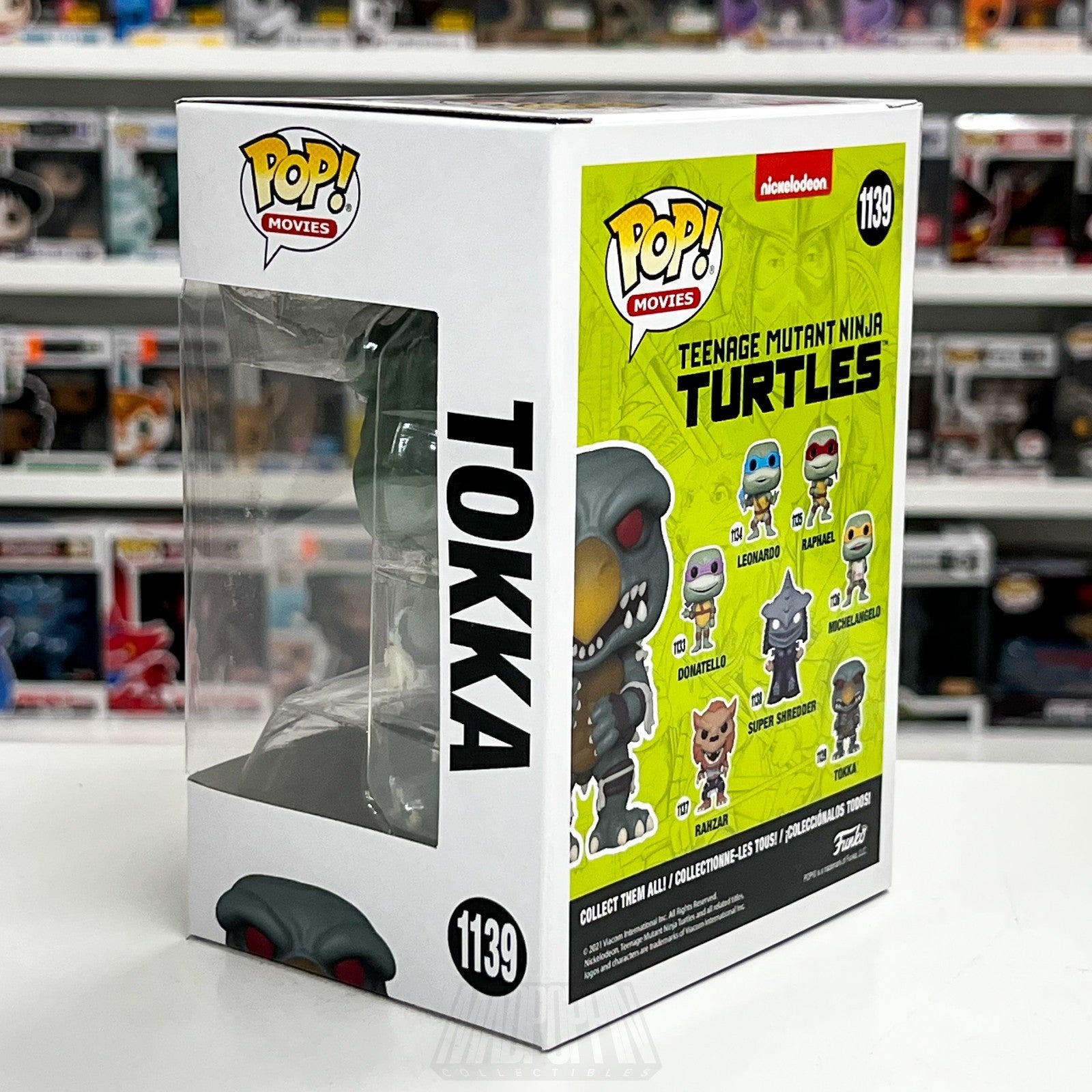 Funko Pop Movies Nickelodeon Teenage Mutant Ninja Turtles TMNT Tokka 1139 Figure2