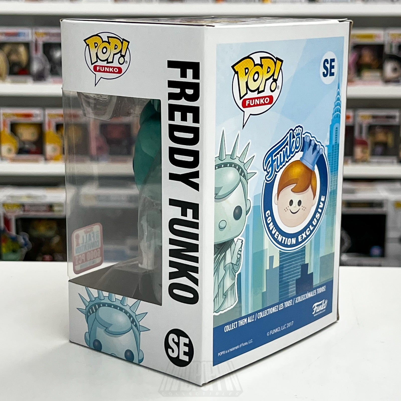 Funko Pop Freddy Statue Of Liberty New York Comic Con SE 6000 PCS Vinyl Figure2