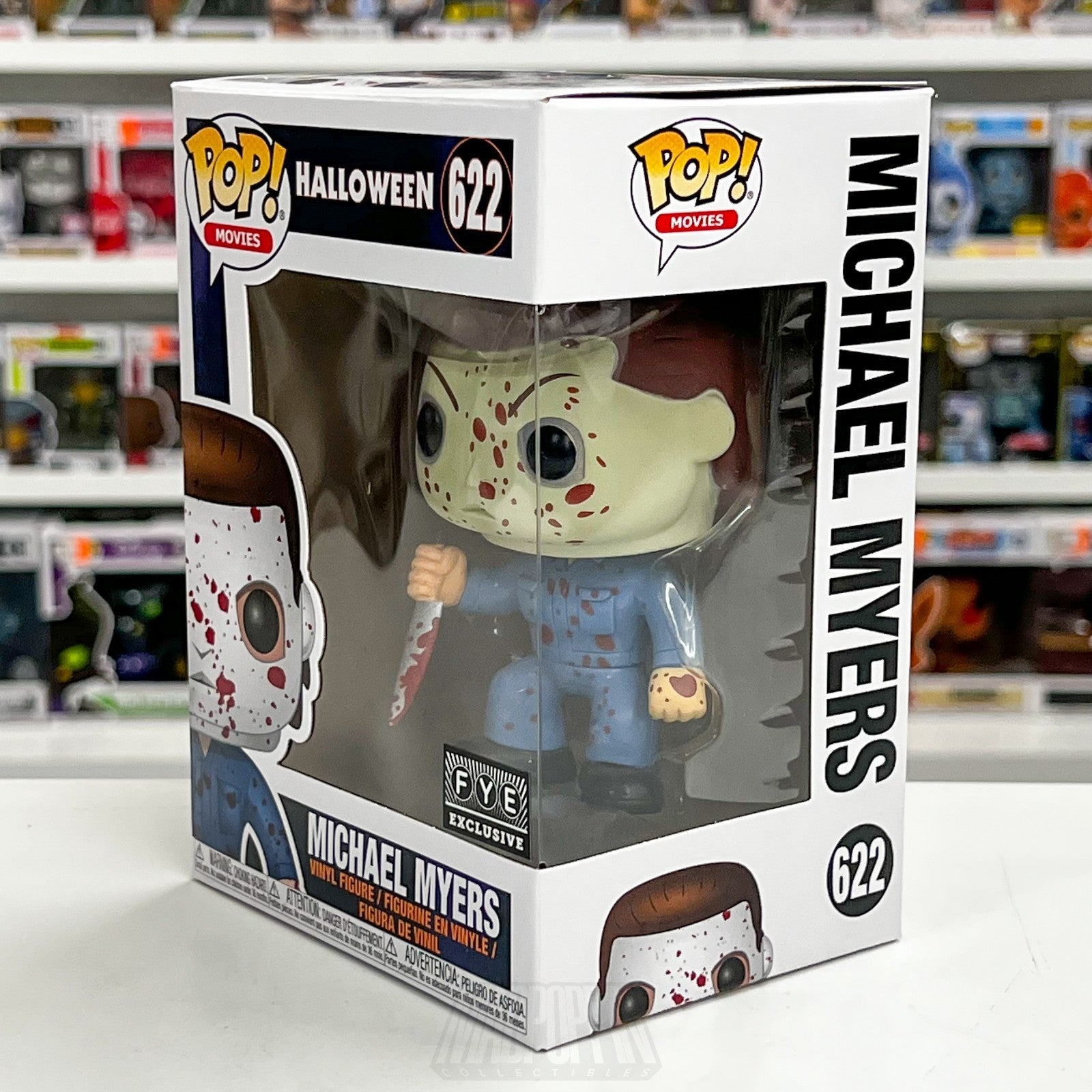 Funko Pop Movies Halloween Michael Myers Bloody FYE Exclusive 622 Vinyl Figure1