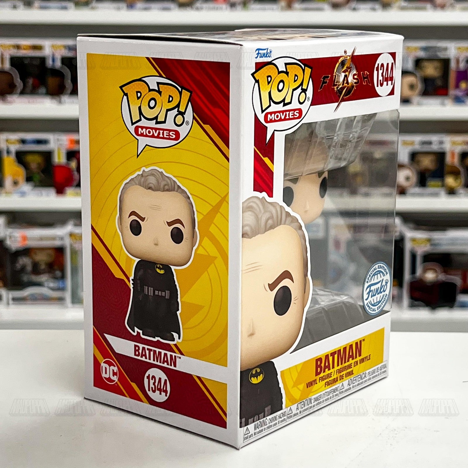 Funko Pop Movies The Flash Batman #1344 Vinyl Figure Special Edition DC Comics