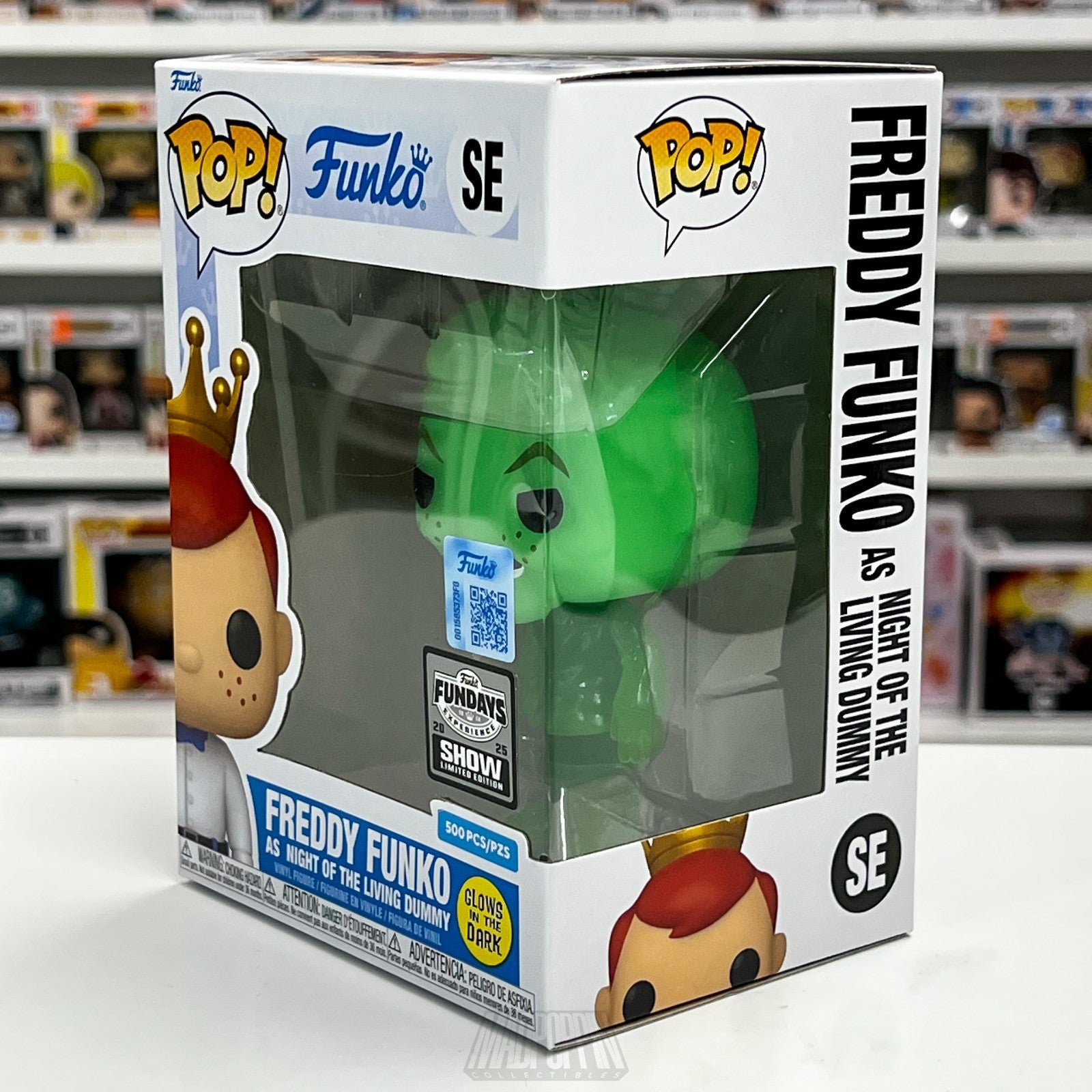 Funko Pop Fundays 2025 Freddy Night of Living Dummy Goosebumps Glow 500pcs SE