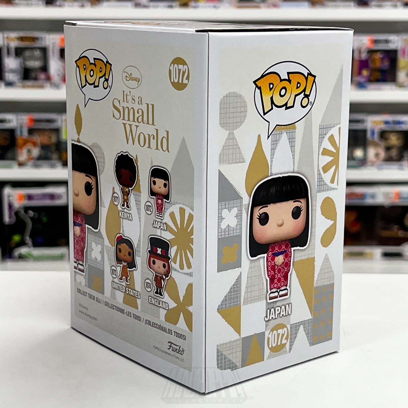 Funko Pop Disney It's A Small World Japan 1072 Fantasyland Ride Vinyl Figure Toy4