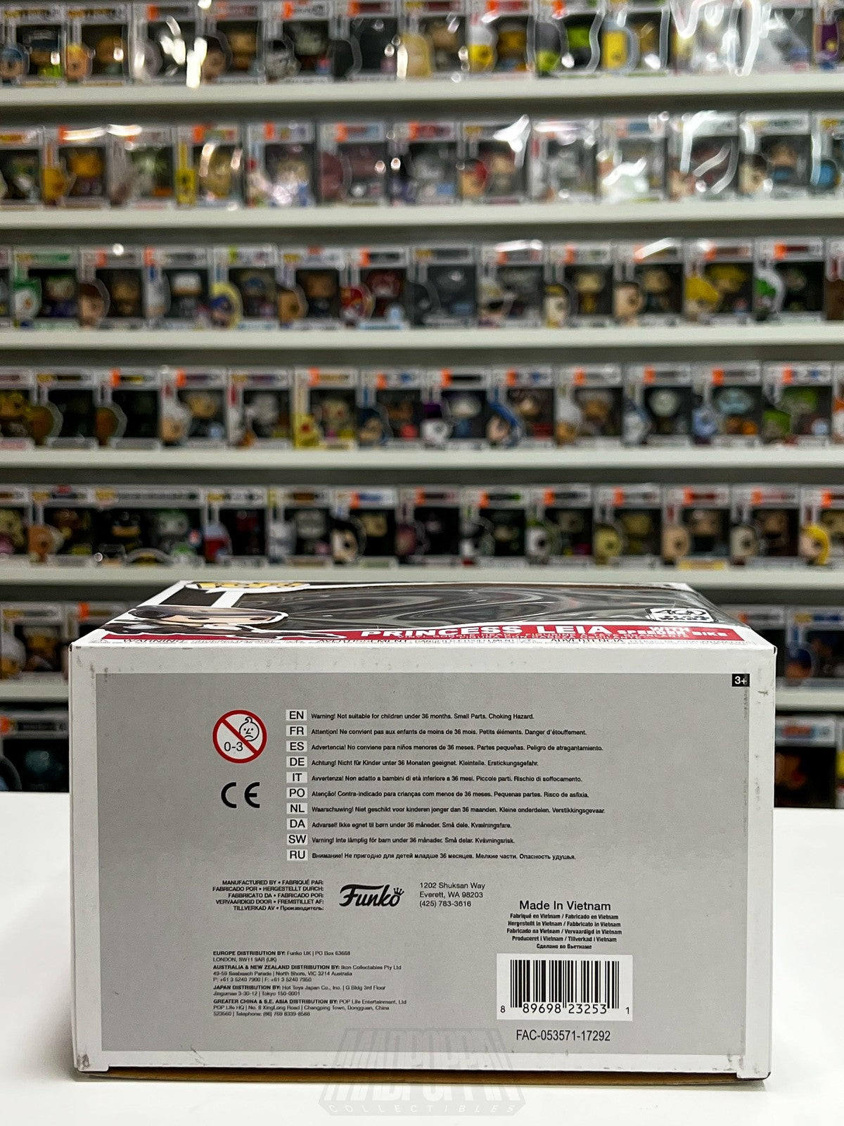 Funko Pop Ride Star Wars 228 Princess Leia Speeder Bike ROTJ 40th Anniversary