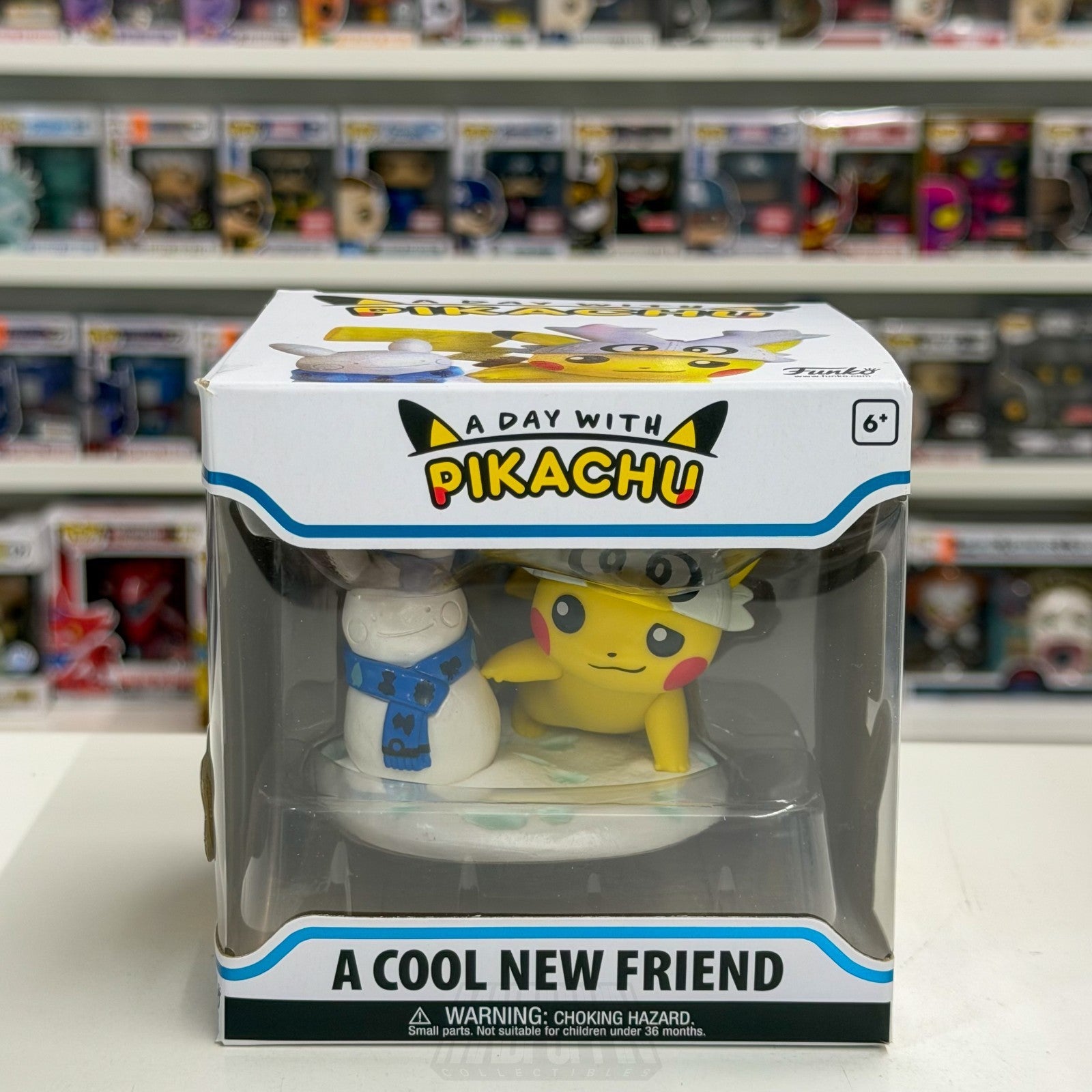 Funko A Day With Pikachu Cool New Friend Pokémon Center TCG Toy Vinyl Figure0