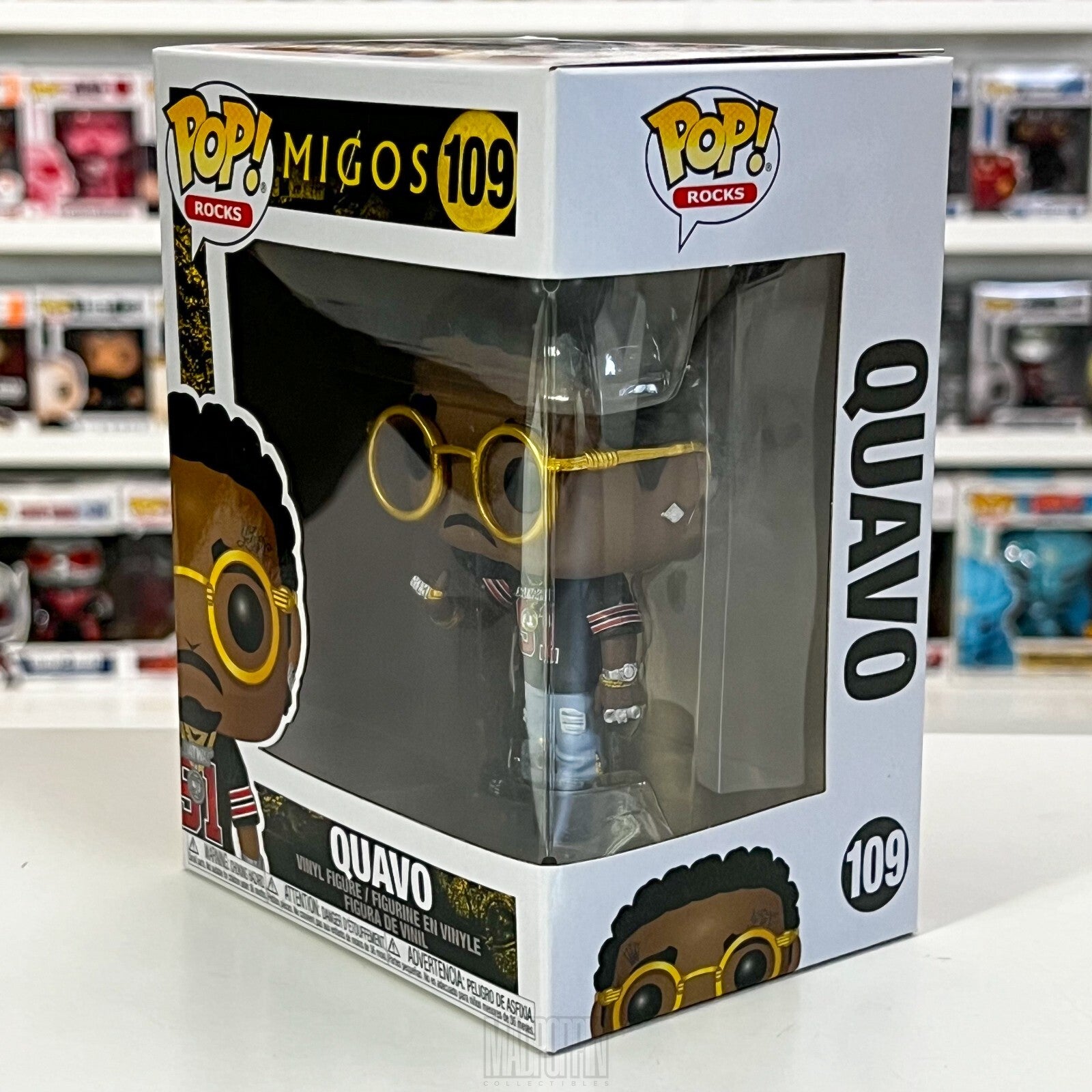Funko Pop Rocks Migos Quavo Vaulted Music Rap Hip Hop Trap Atlanta Georgia 109