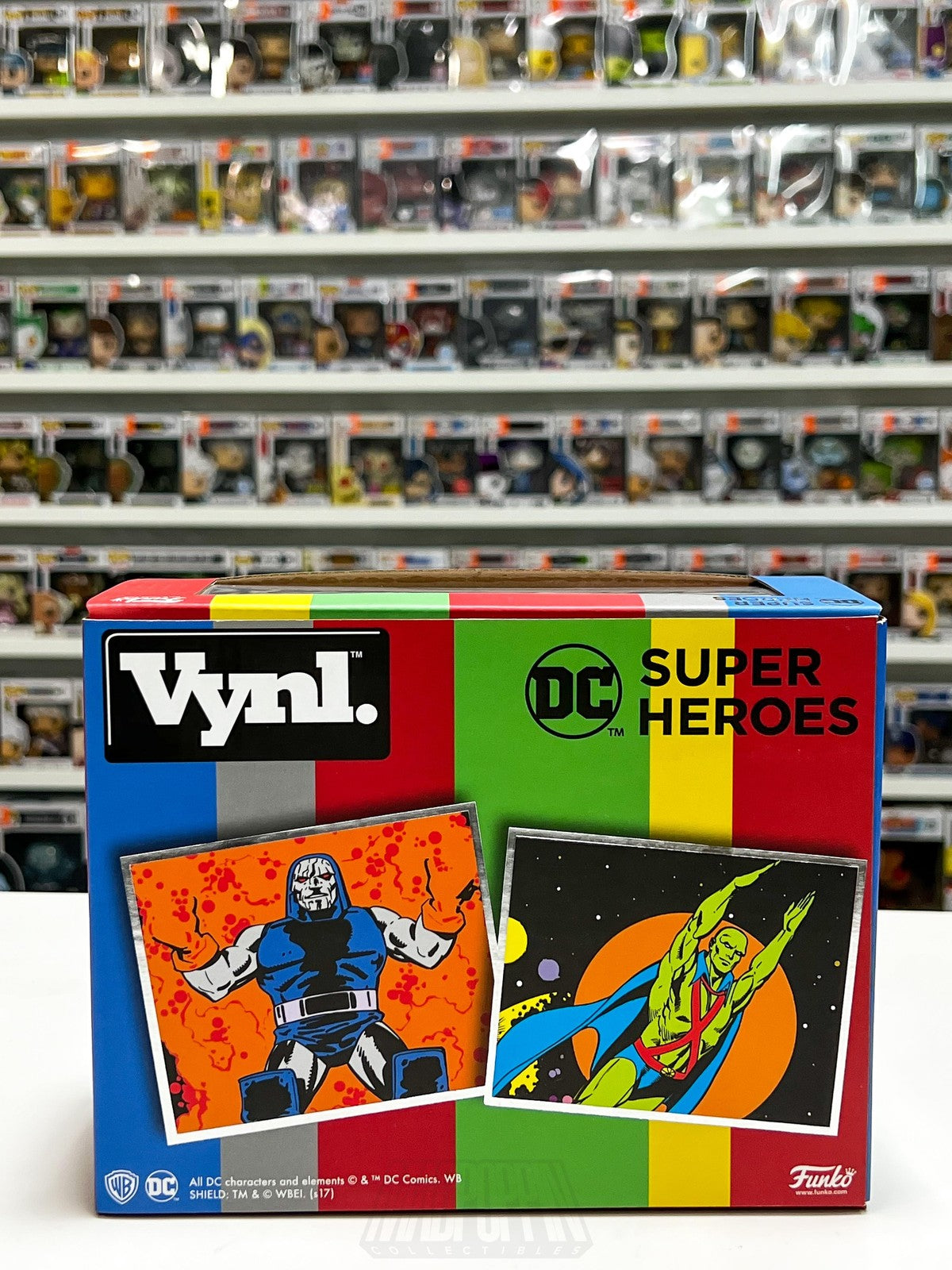 Funko Vynl DC Super Heroes Darkseid + Martian Manhunter Vinyl Figures 2-Pack NIB