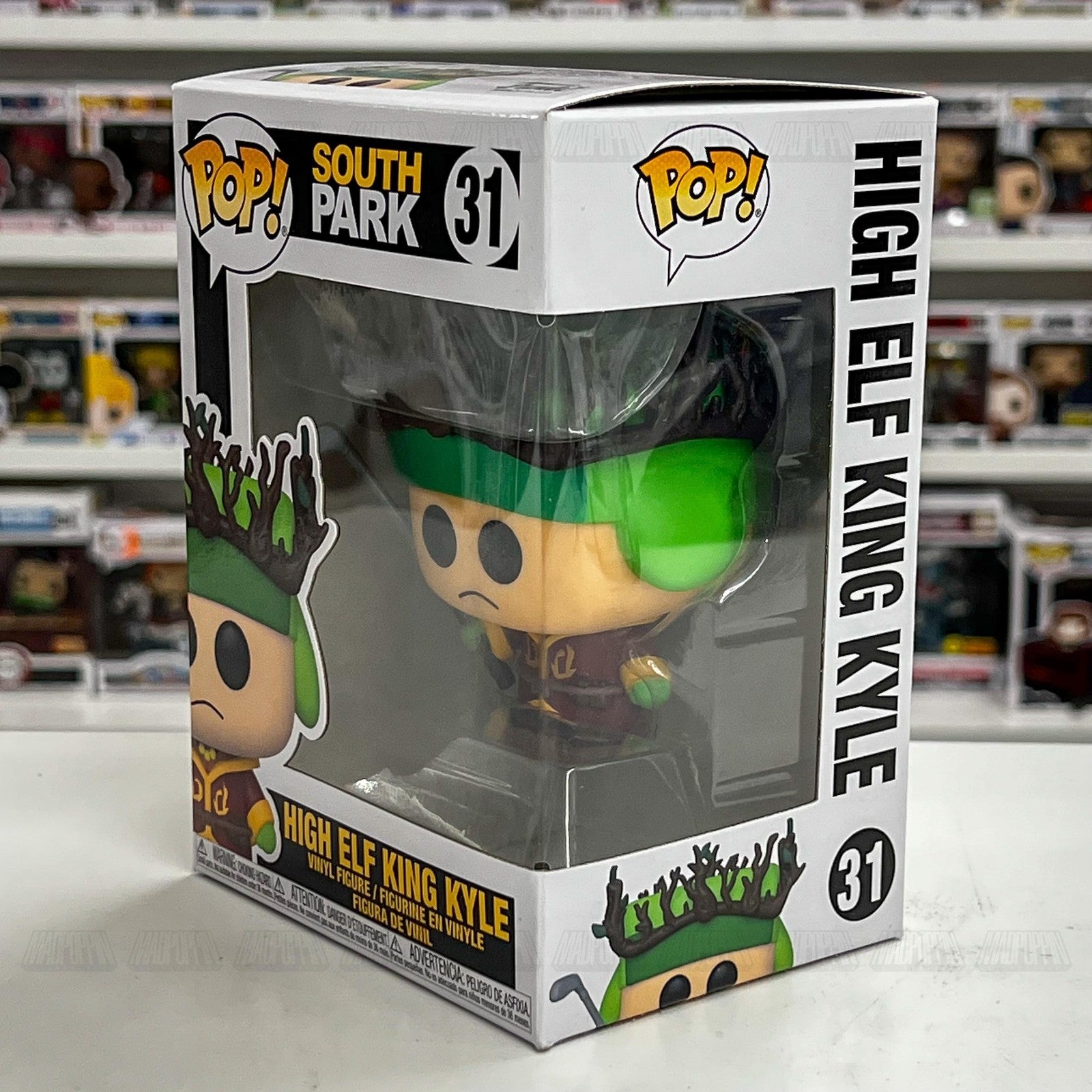 Funko Pop South Park High Elf King Kyle 31 Vinyl Figure Television Standard New