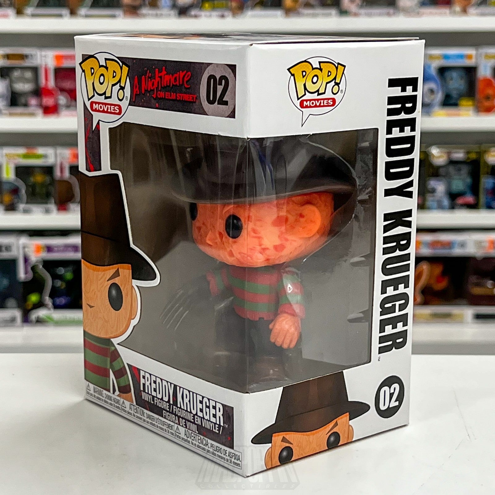 Funko Pop Movies A Nightmare On Elm Street Freddy Krueger 02 Horror Vinyl Figure1