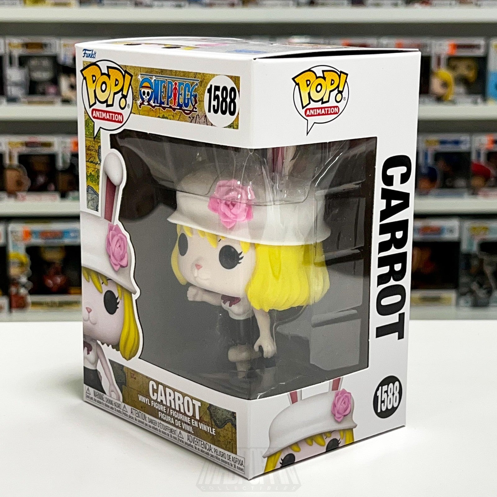 Funko Pop Animation One Piece Carrot #1588 Anime Vinyl Figure Toy New in Box Toy
