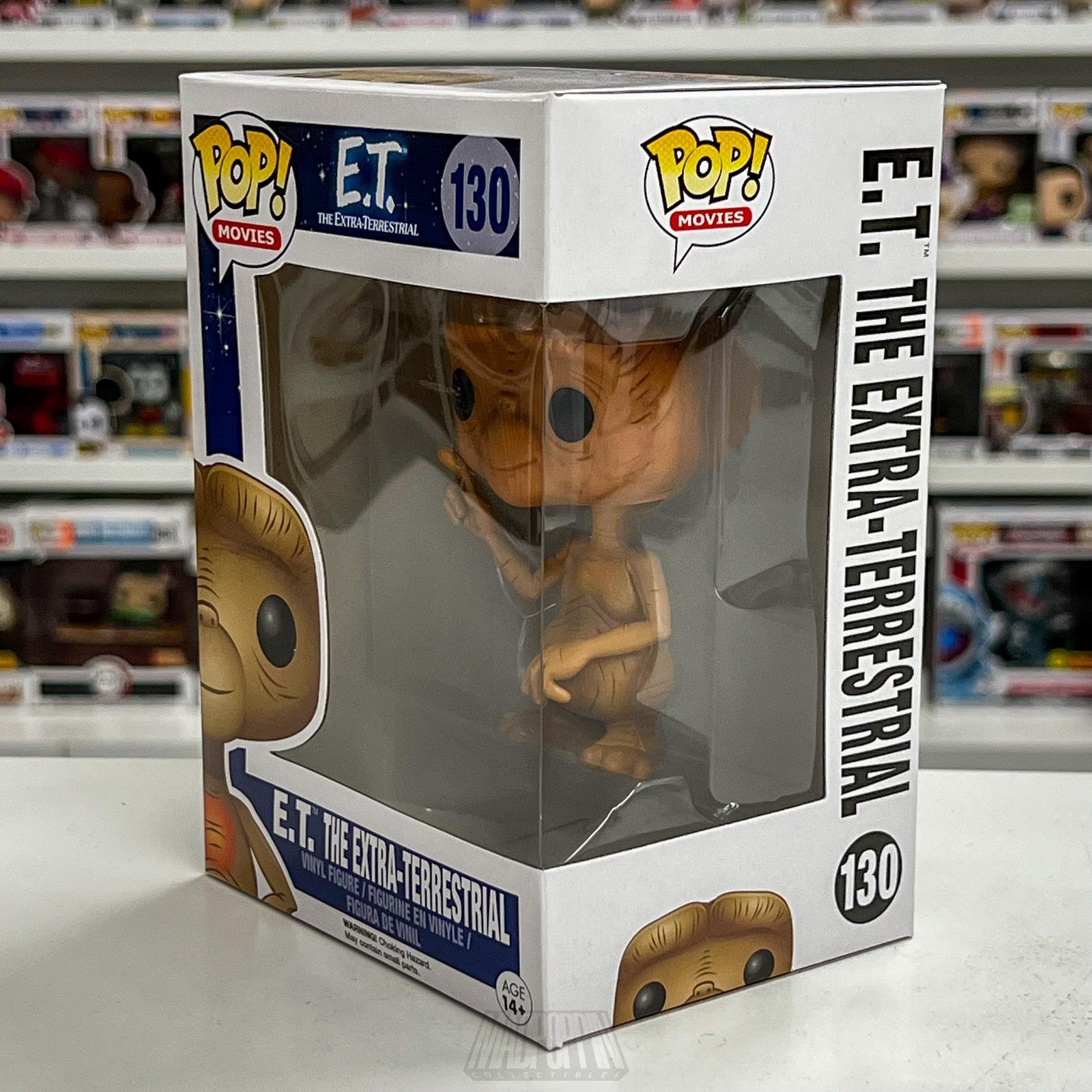 Funko Pop Movies Original E.T. The Extra-Terrestrial Vinyl Figure 130 Alien