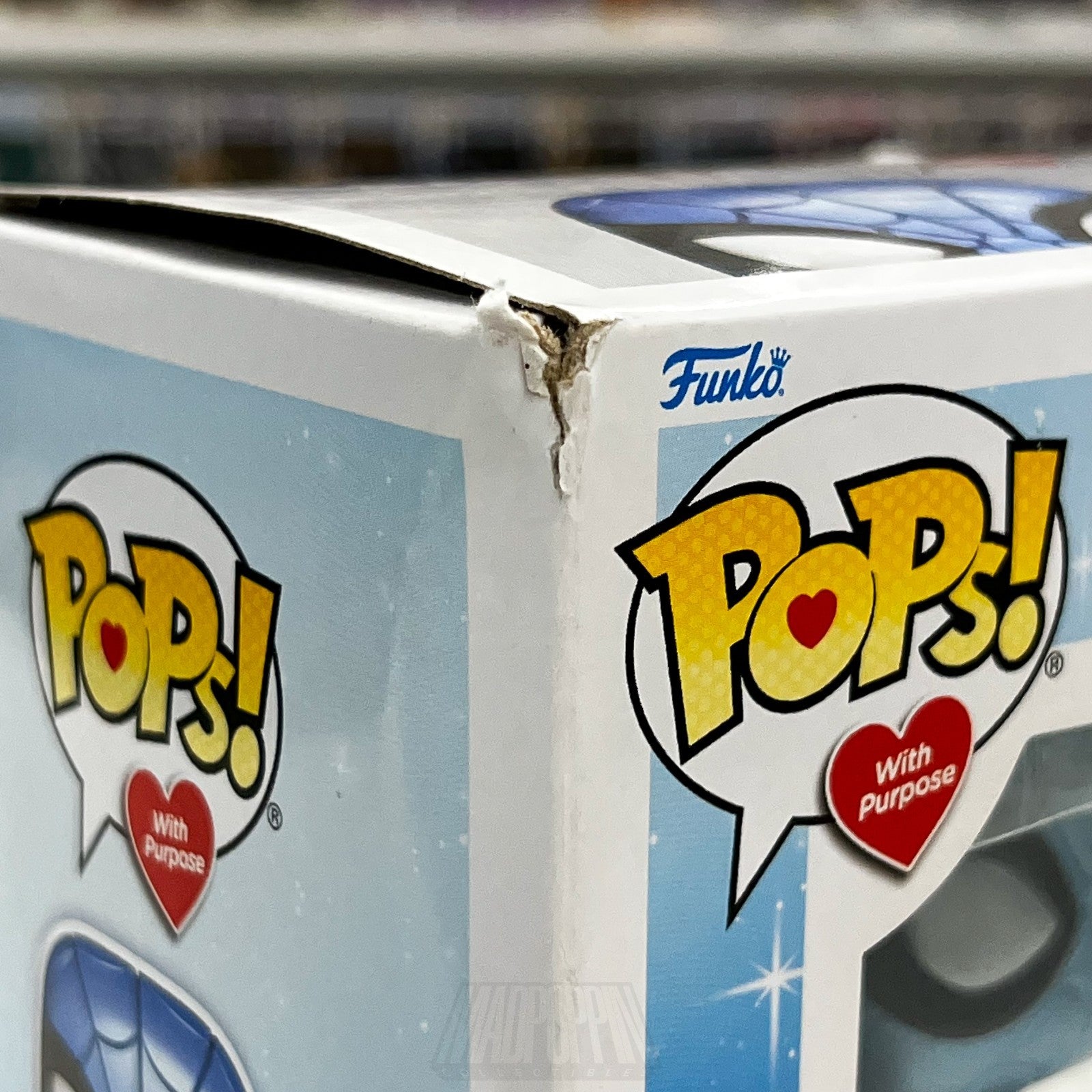 Funko Pops w/Pupose Marvel Make A Wish Spider-Man Blue Metallic SE Vinyl Figure8