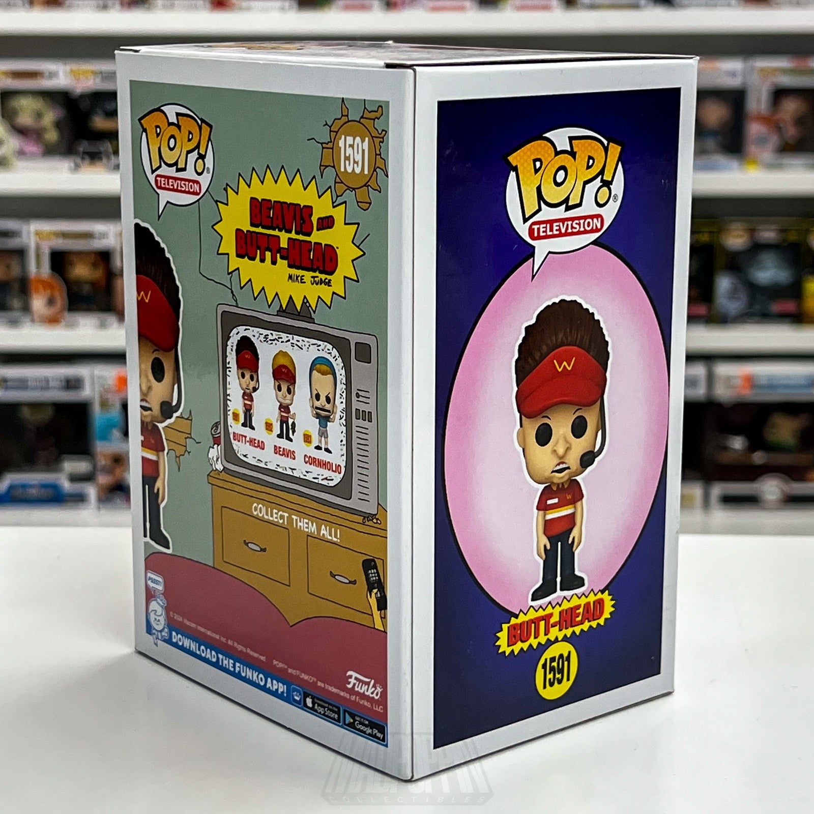 Funko Pop Television Beavis & Butt-Head Burger World Uniform 1591 Vinyl Figure4