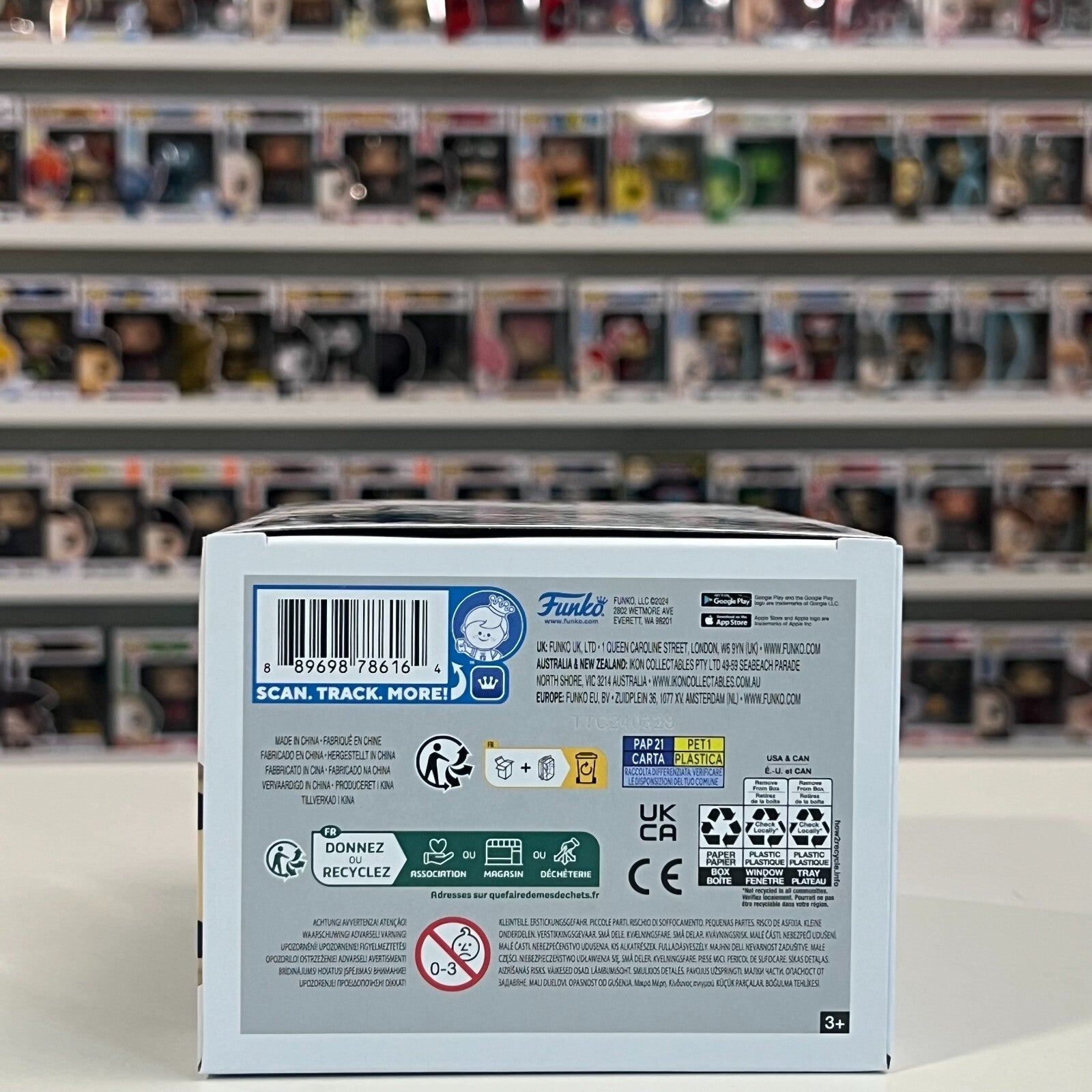 Funko Pop Funkoville International Mayor Freddy SDCC 2024 Official Sticker SE