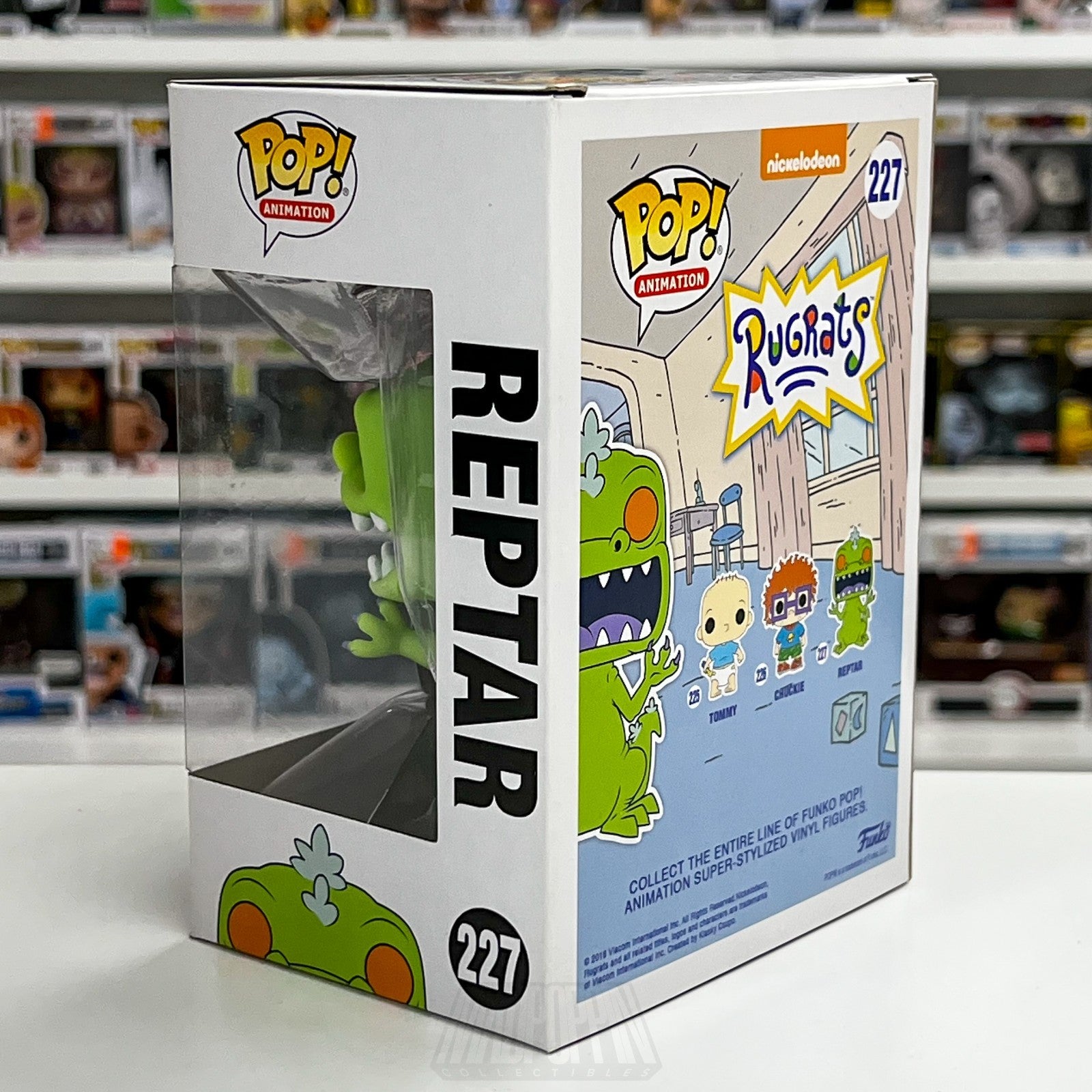 Funko Pop Animation Nickelodeon Rugrats Reptar 227 Cartoons Vinyl Figure Toy2