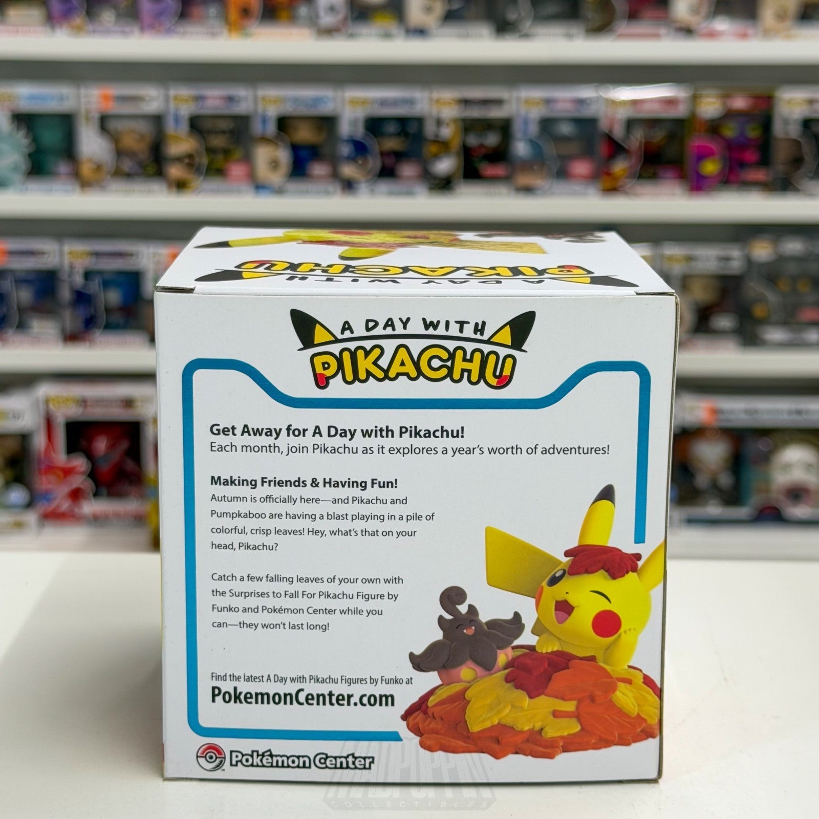 Funko A Day With Pikachu Surprises to Fall For Pokémon Center TCG Vinyl Figure3