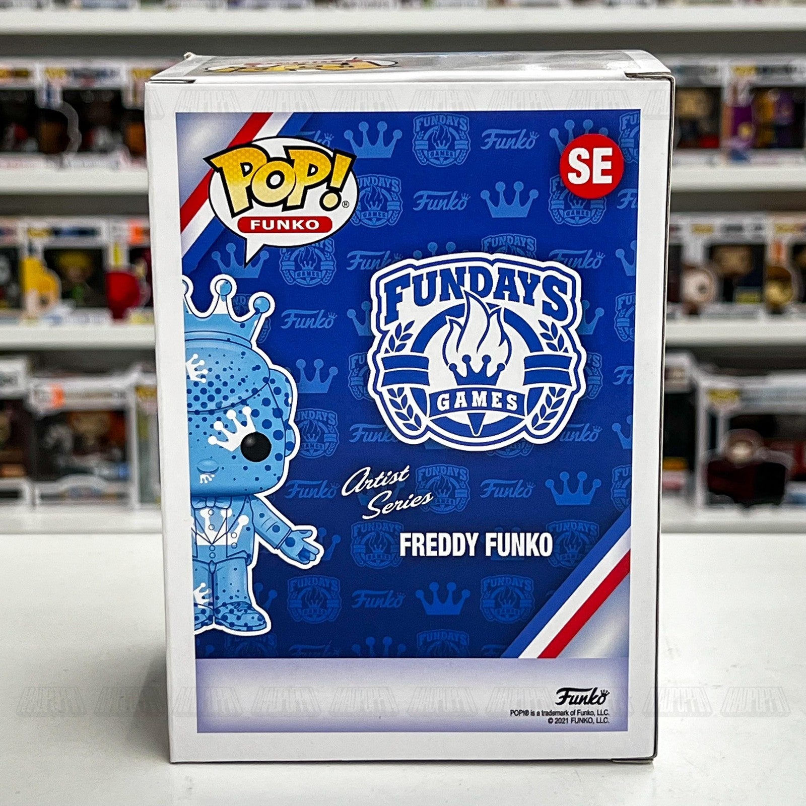 Funko Pop Freddy Funko Fundays Games Artist Series SE Box of Fun LE 1000 PCS New