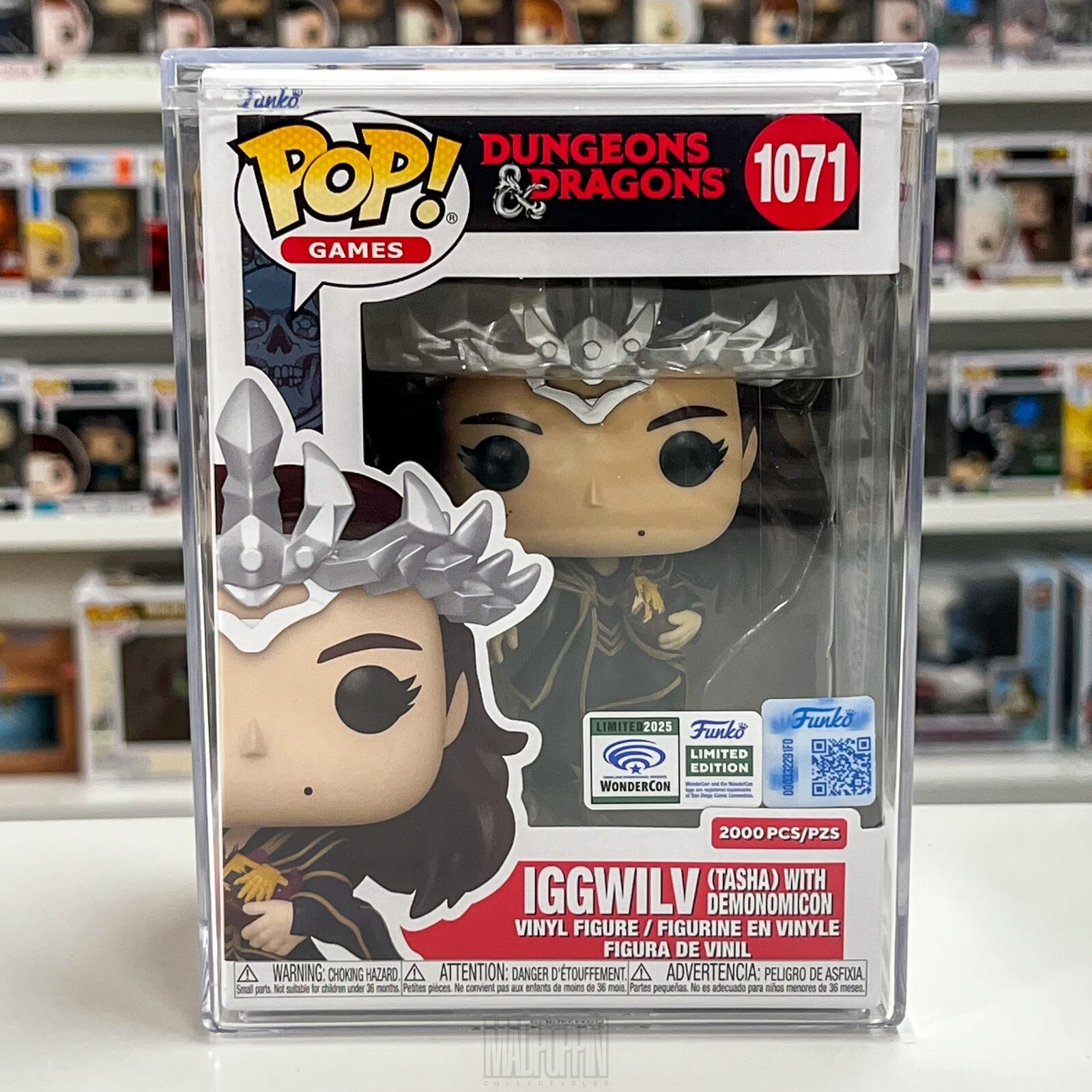Funko Pop Games Dungeons Dragons Iggwilv Tasha Wondercon 1071 Official Sticker0