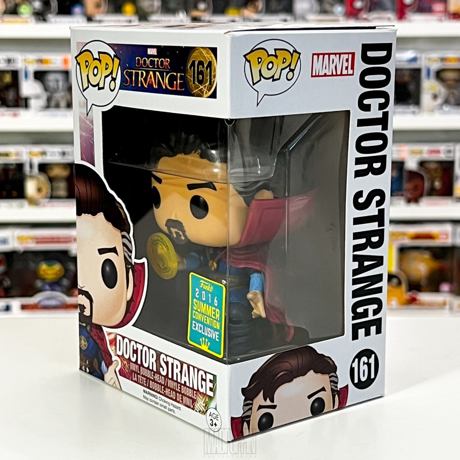 Funko Pop Marvel Doctor Strange w/Rune Sorcerer Supreme Summer Con SDCC 161