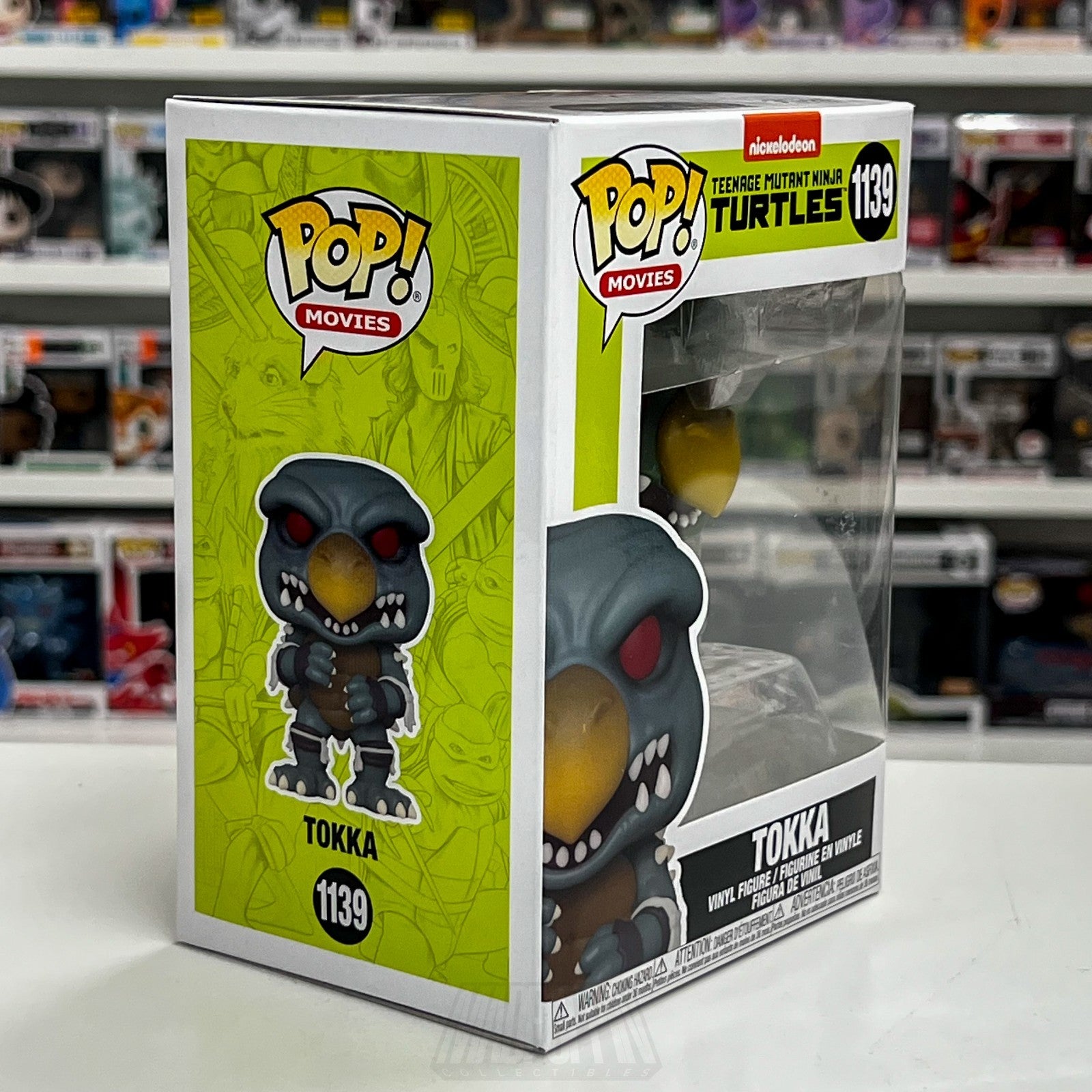 Funko Pop Movies Nickelodeon Teenage Mutant Ninja Turtles TMNT Tokka 1139 Figure5