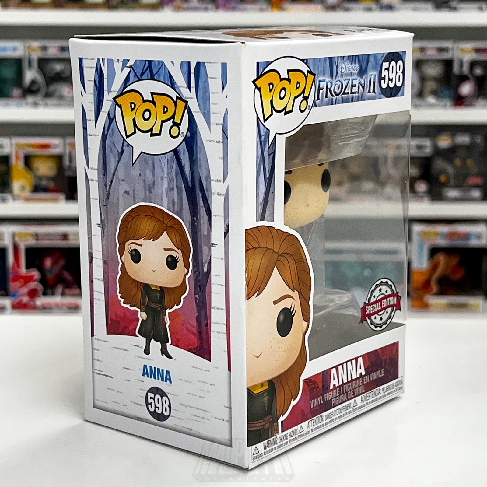 Funko Pop Disney Frozen 2 Anna of Arendelle Travel Gear 598 Princess Toy Figure5