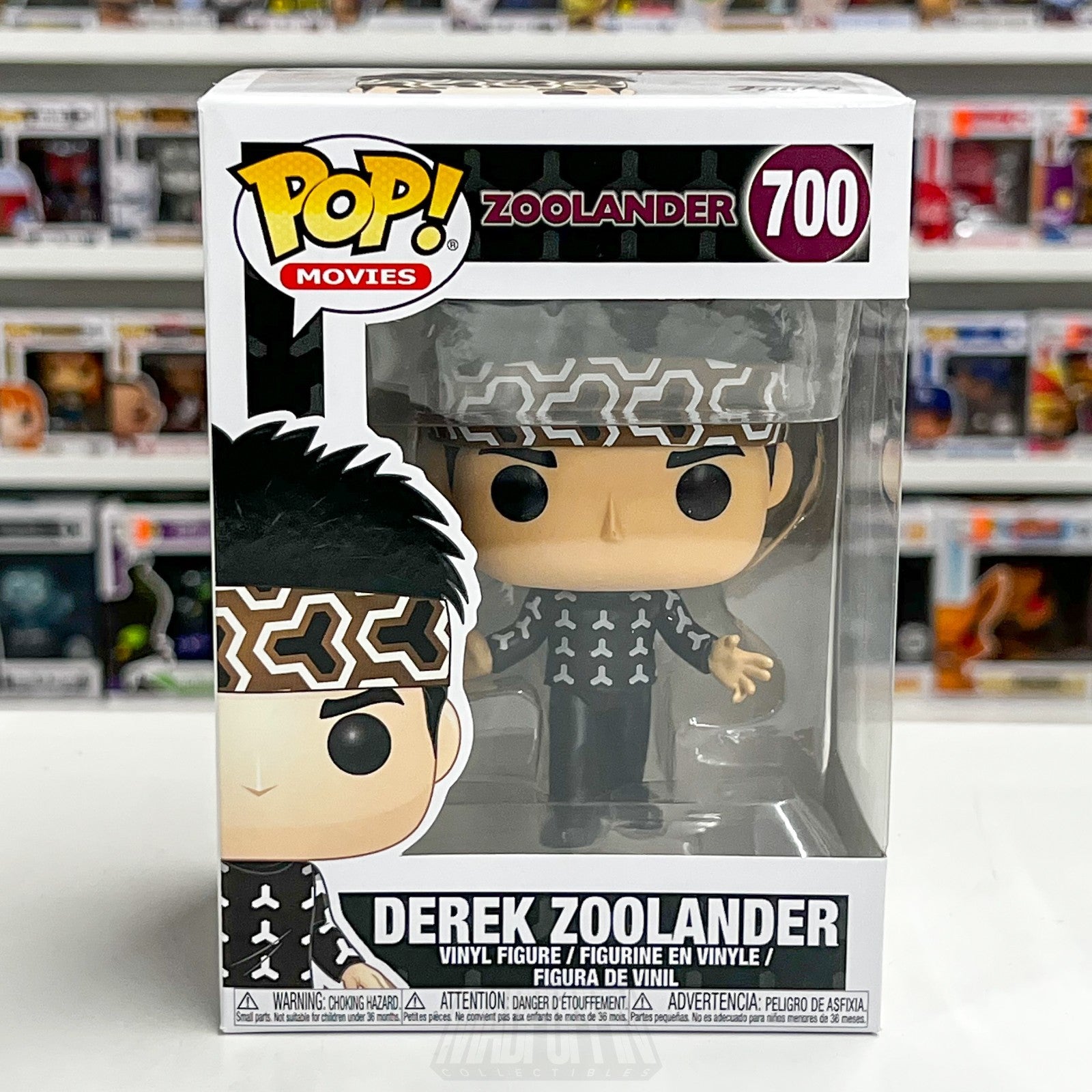 Funko Pop Movies Derek Zoolander 700 American Comedy Ben Stiller Vinyl Figure0