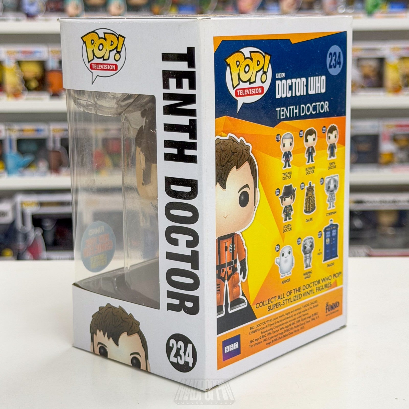Funko Pop TV BBC Doctor Who Tenth Doctor Space Suit NYCC 234 Toy Vinyl Figure2