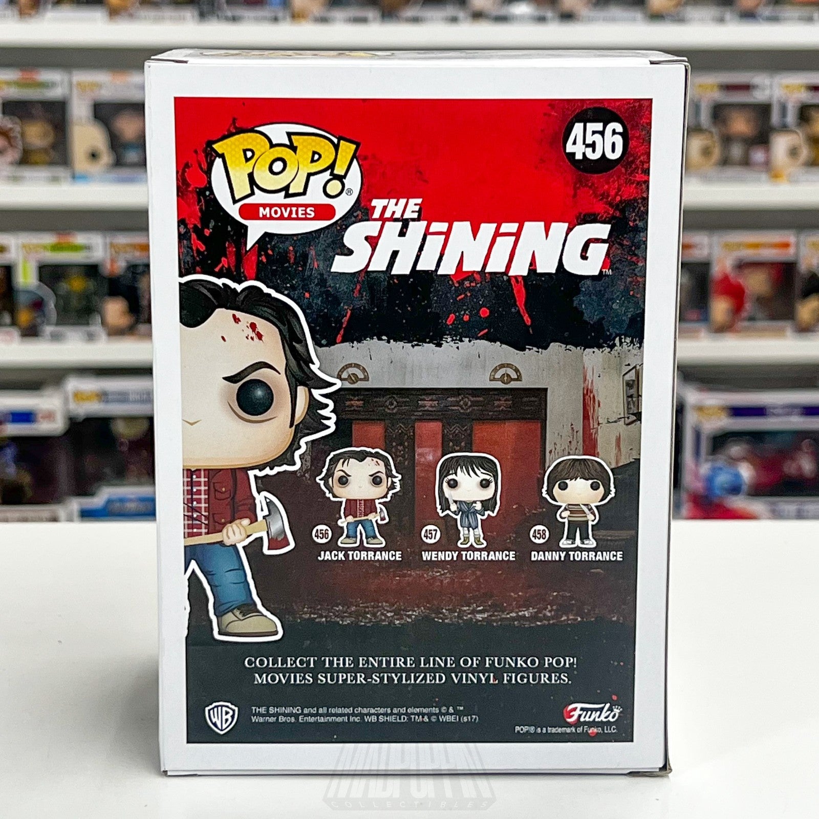 Funko Pop Movies Shining Jack Torrance 456 Horror Kubrick Nicholson Vinyl Figure3