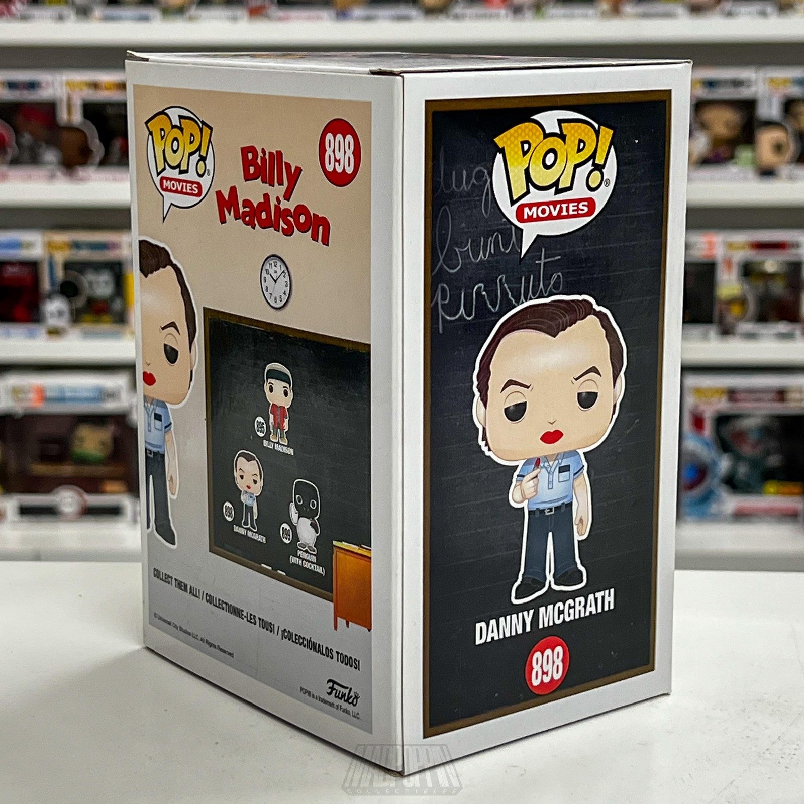 Funko Pop Billy Madison Danny McGrath 898 Vinyl Figure New Box Collector Movies