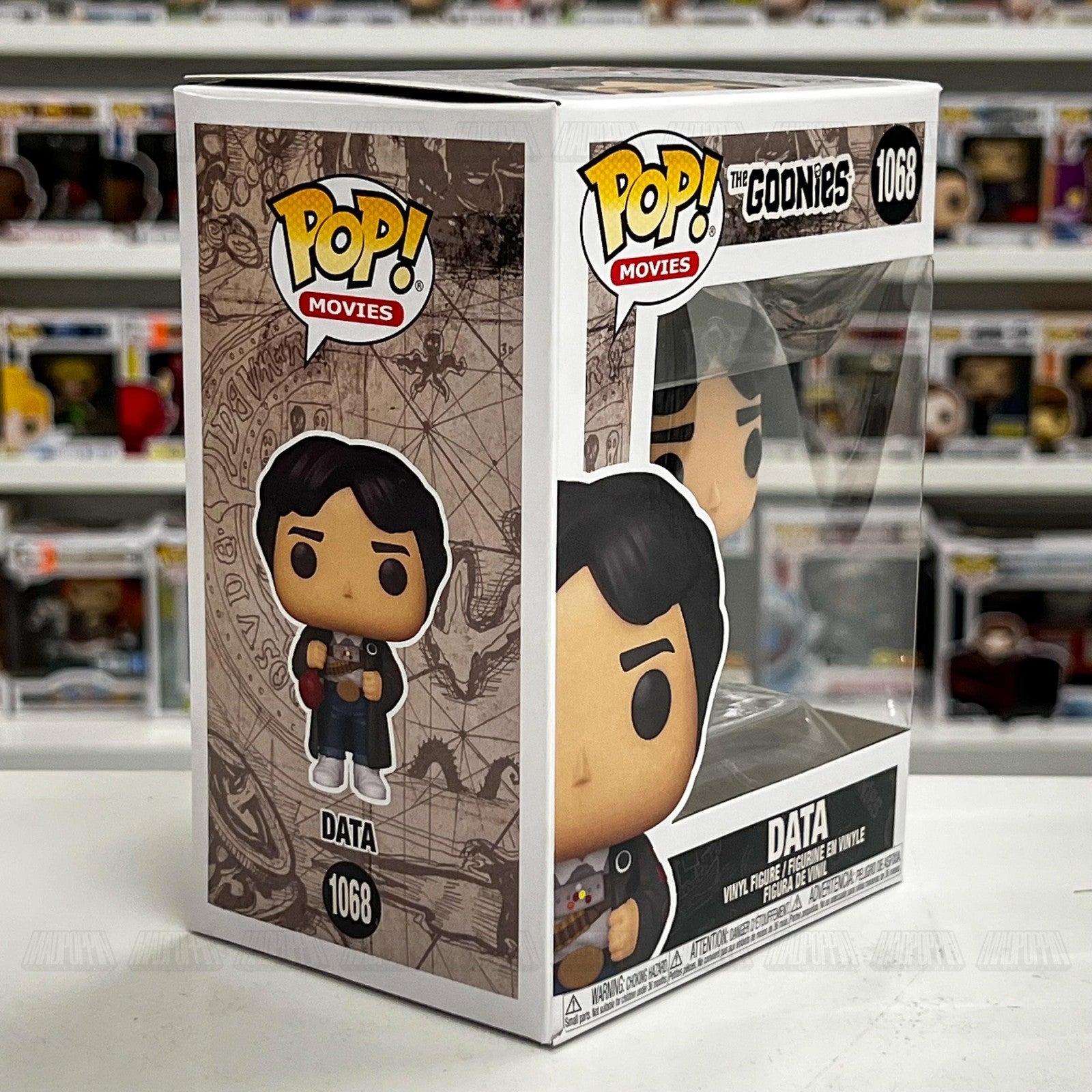 Funko Pop Movies The Goonies Data #1068 Vinyl Figure New Collectible IN BOX