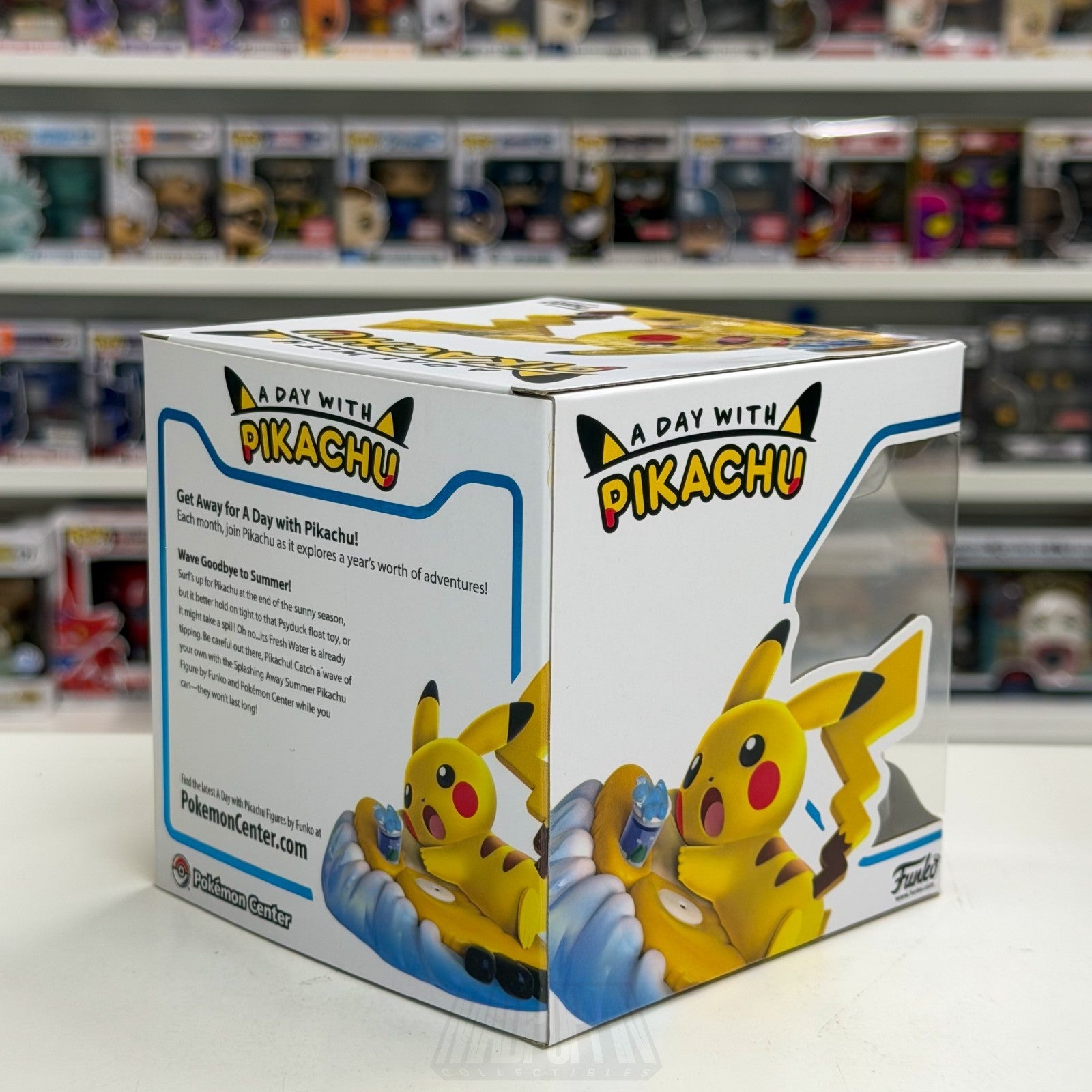 Funko A Day With Pikachu Splashing Away Summer Pokémon Center TCG Vinyl Figure4