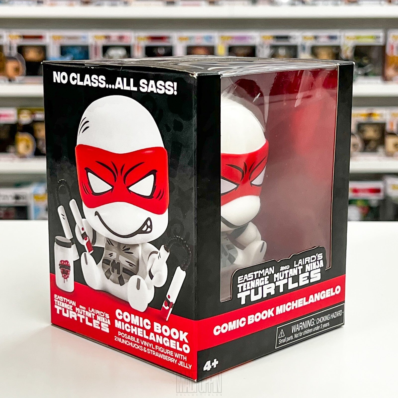 Cheekys Eastman Laird Teenage Mutant Ninja Turtles Comic Book Michelangelo