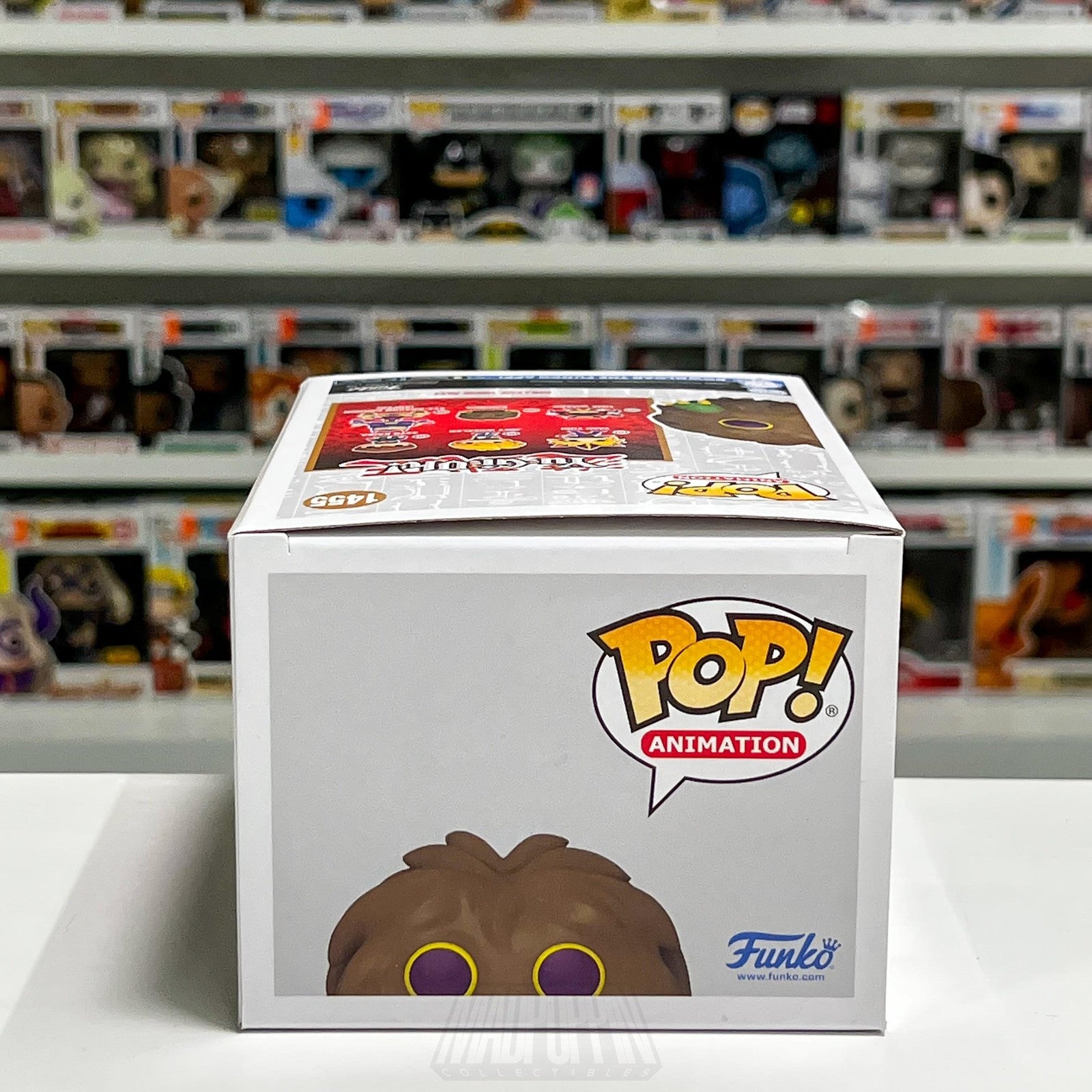 Funko Pop Animation Yu-Gi-Oh Kuriboh 1455 AAA Anime Flocked Glow Vinyl Anime NIB