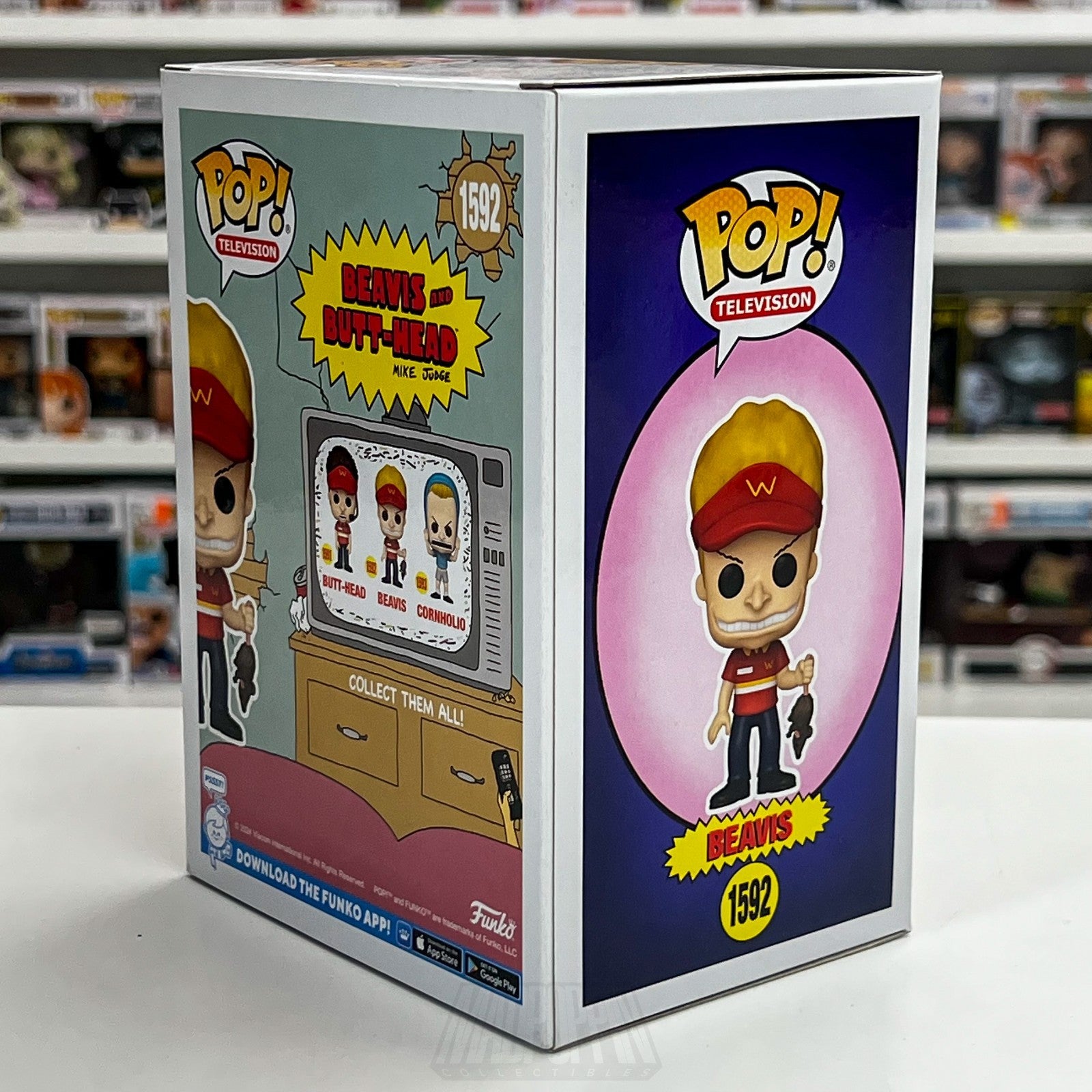Funko Pop Television Beavis & Butt-Head Burger World Uniform 1592 Vinyl Figure4