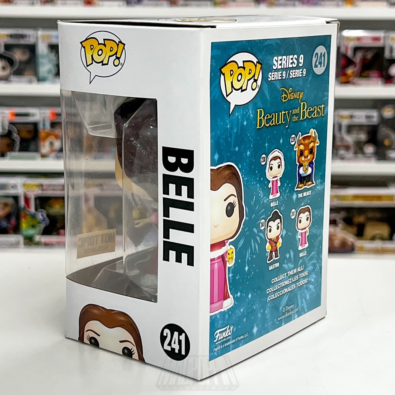 Funko Pop Disney Beauty & The Beast Belle Diamond Glitter Hot Topic 241 Figure2