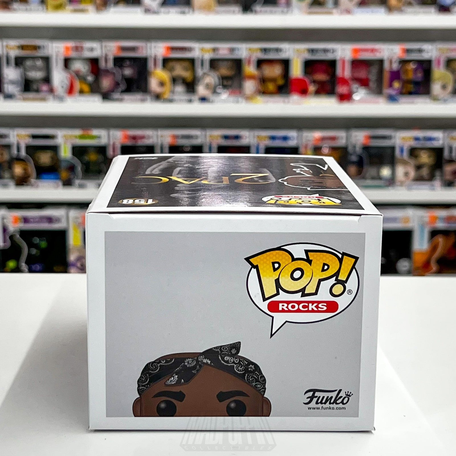 Funko Pop! Rocks 2Pac Tupac Shakur #158 Vinyl Figure 2019 Boxed Collectible6
