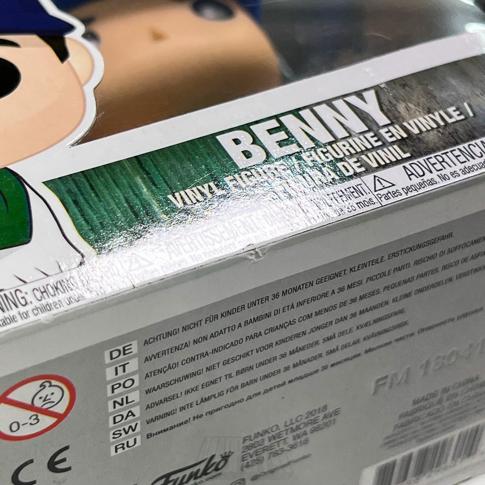 Funko Pop Movies The Sandlot Benny Rodriguez 568 Vinyl Figure Baseball Classic