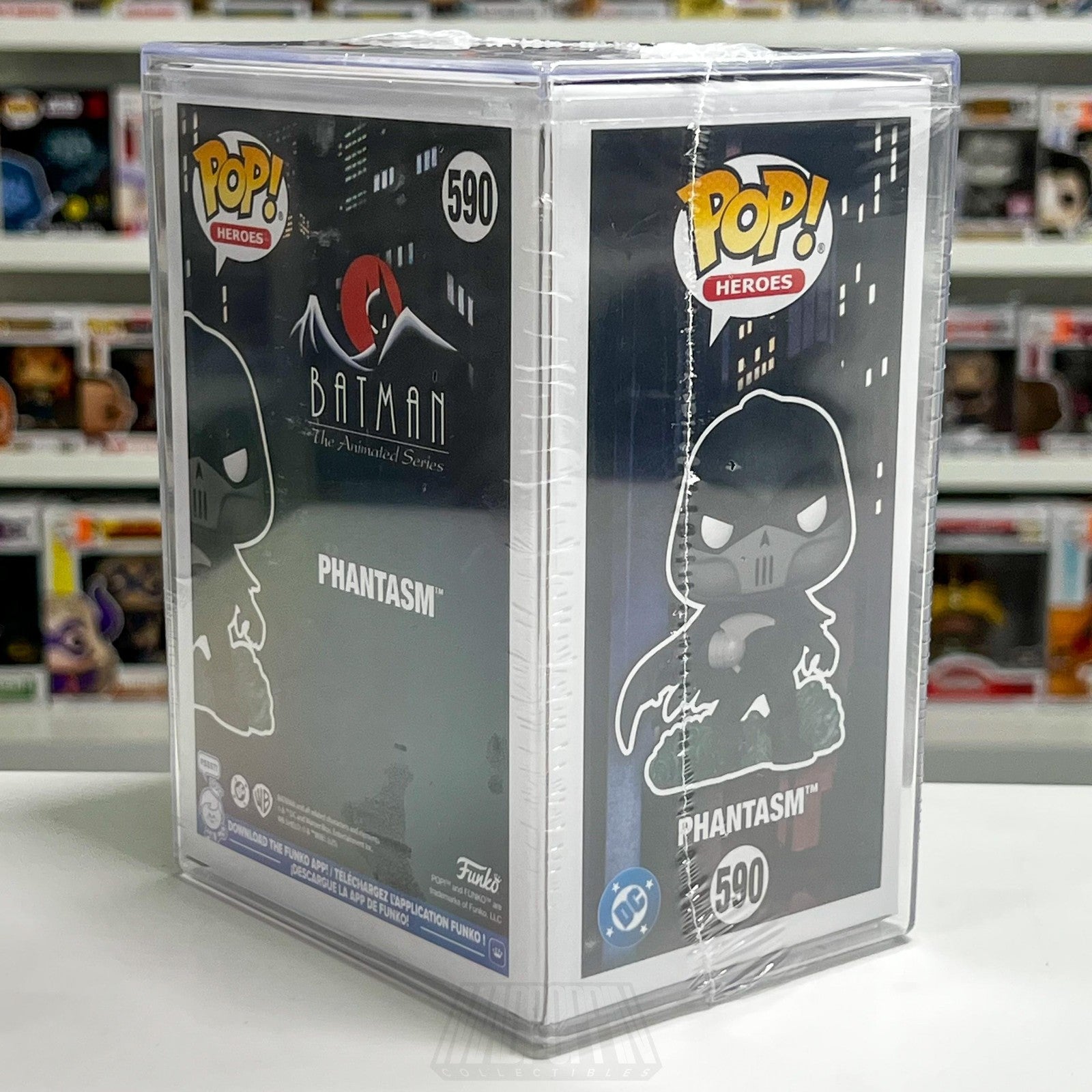 Funko Pop Heroes Batman Animated Series Phantasm 590 3500 Pcs LE DC Vinyl Heroes