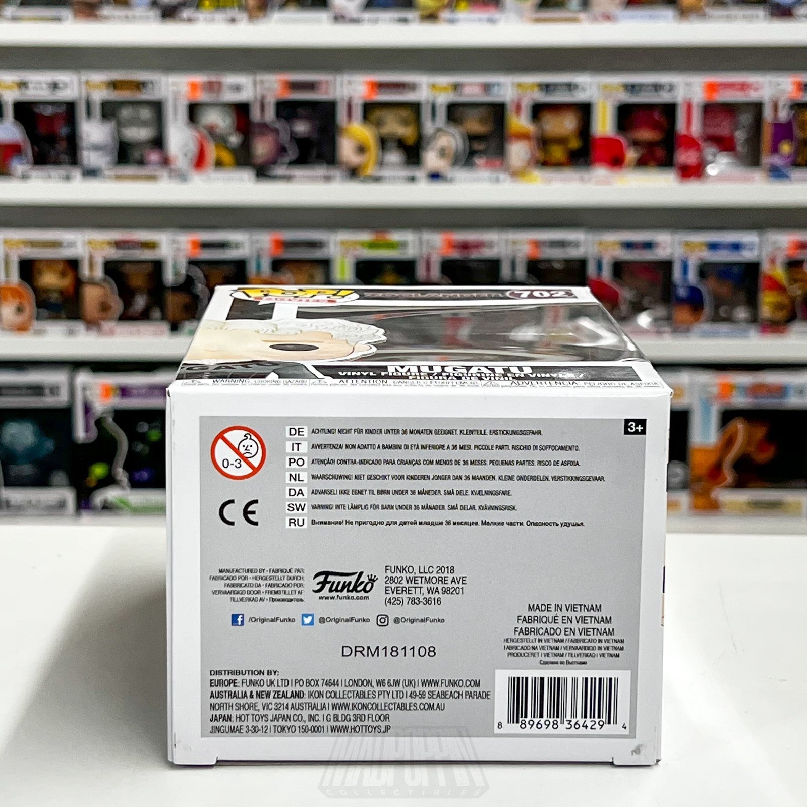 Funko Pop Movies Zoolander Mugatu 702 American Comedy Will Ferrell Vinyl Figure7